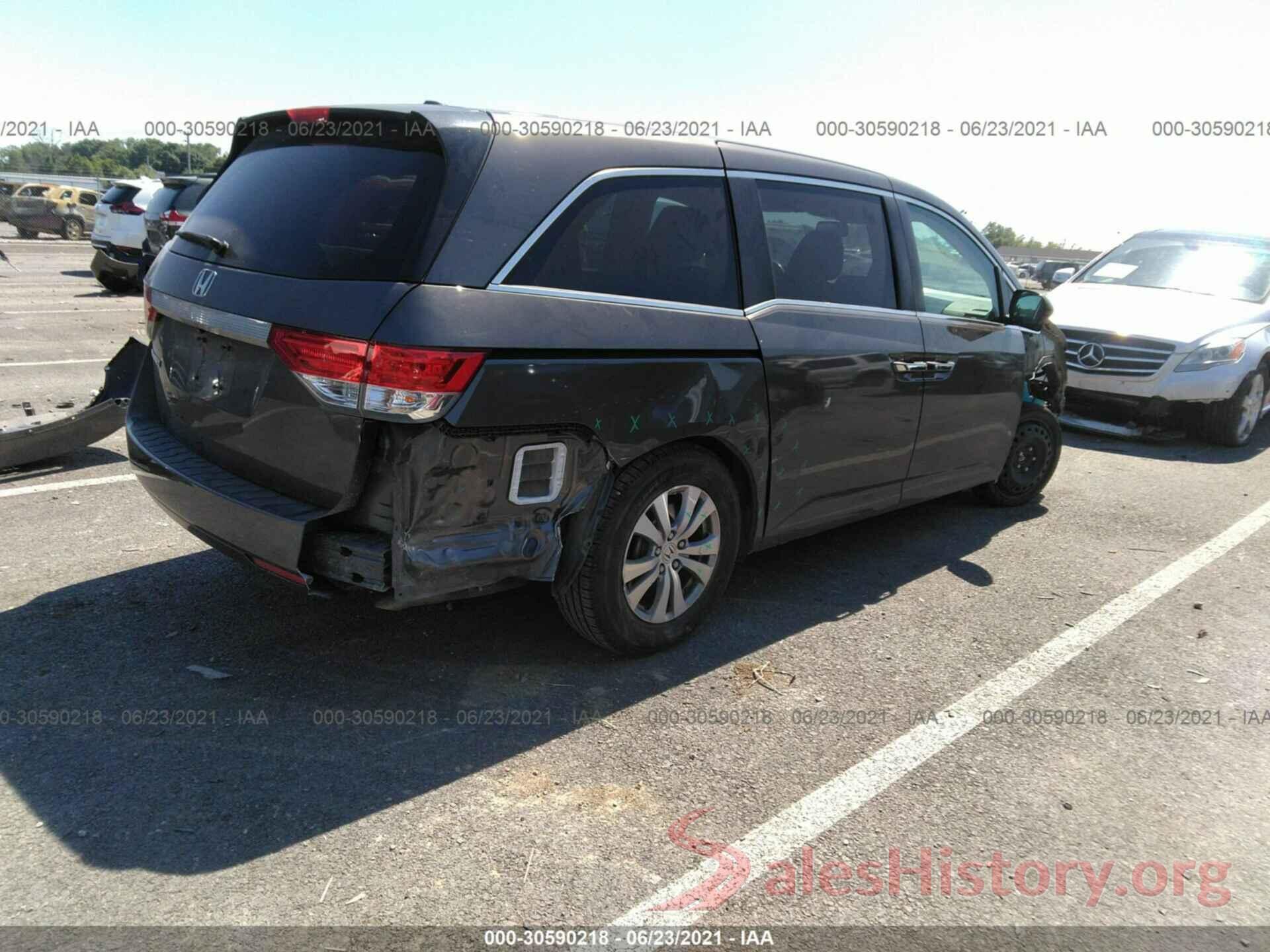 5FNRL5H62GB022050 2016 HONDA ODYSSEY