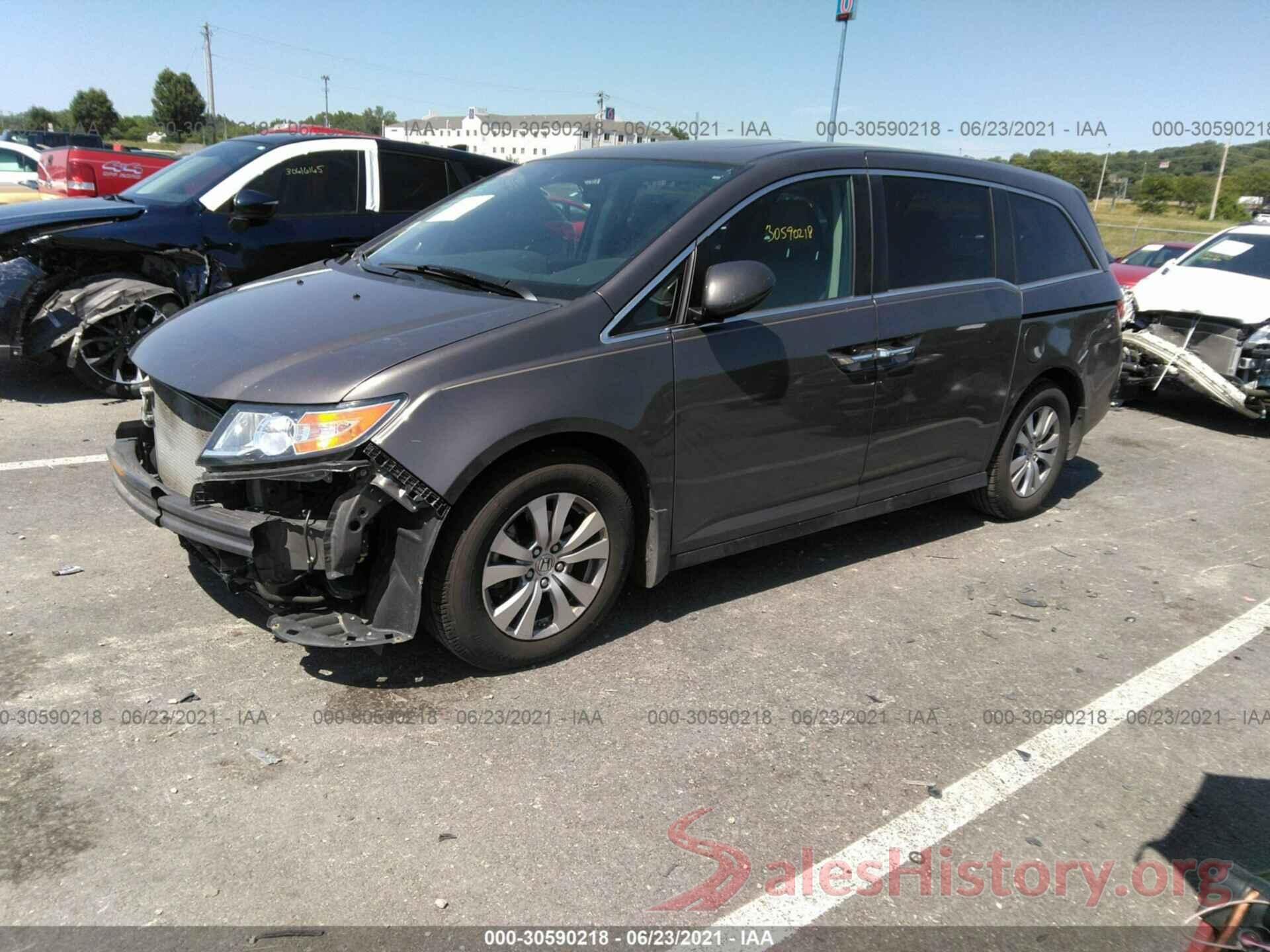 5FNRL5H62GB022050 2016 HONDA ODYSSEY