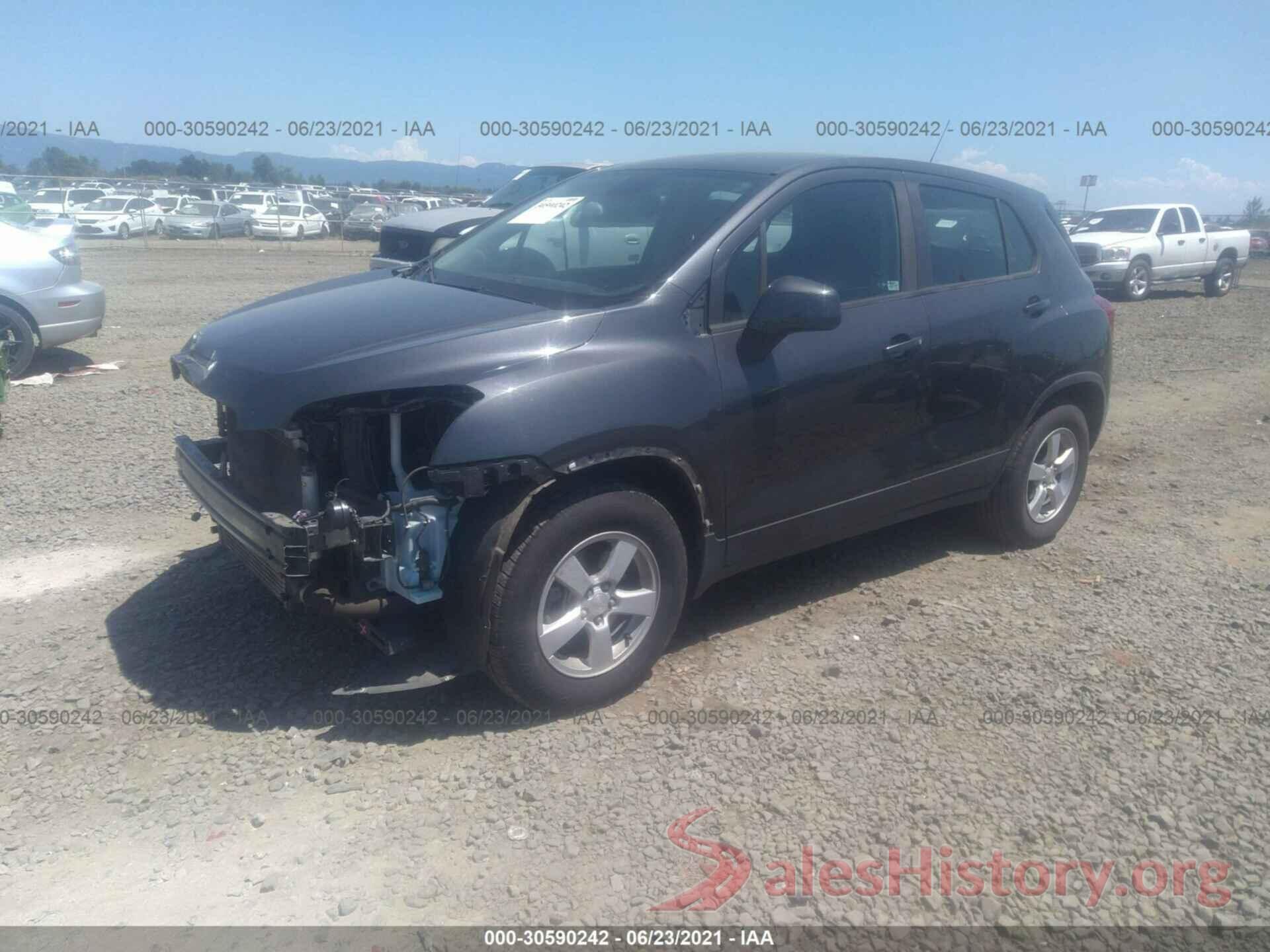 3GNCJNSB7GL232024 2016 CHEVROLET TRAX