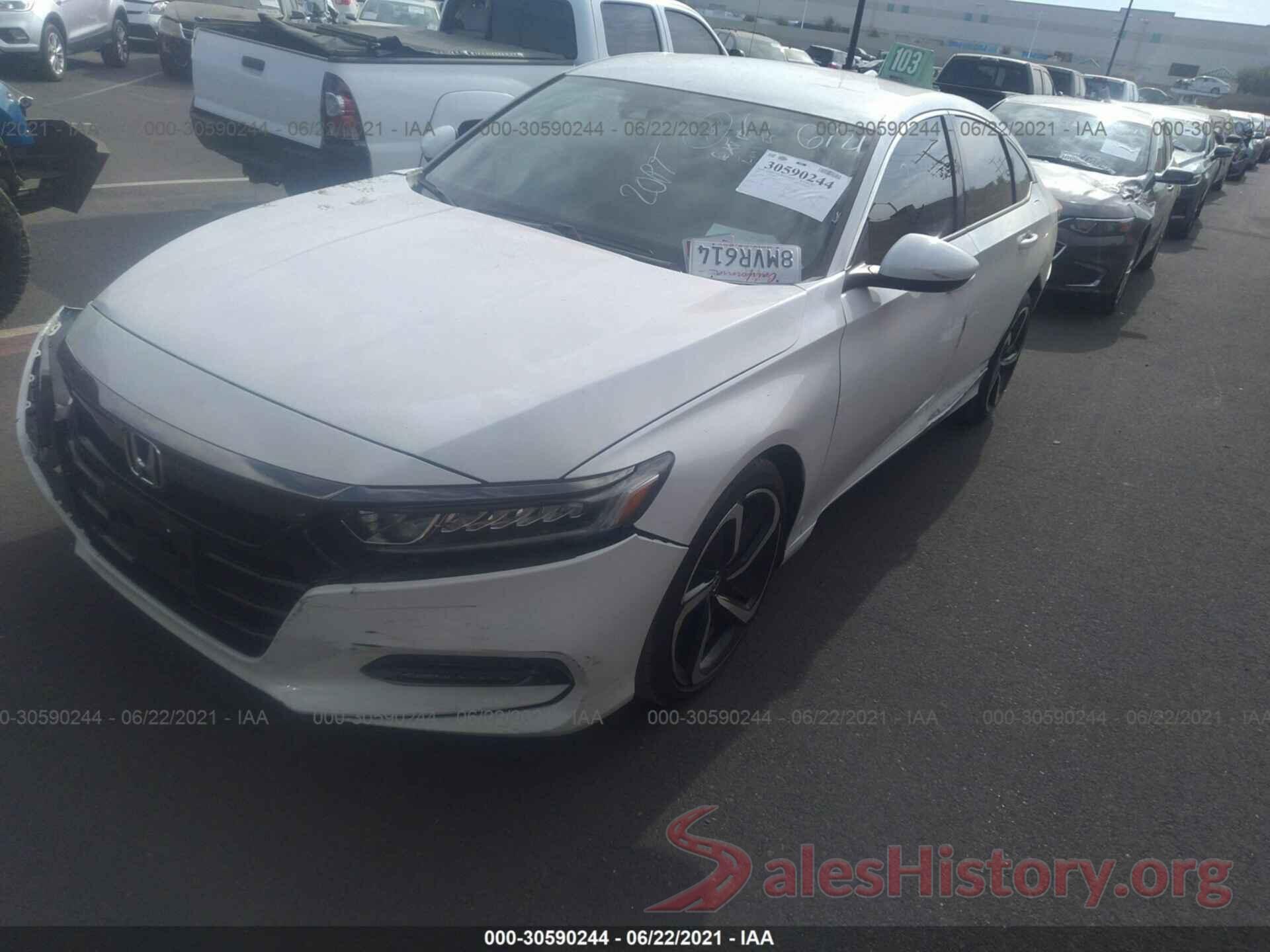 1HGCV1F31KA173627 2019 HONDA ACCORD SEDAN