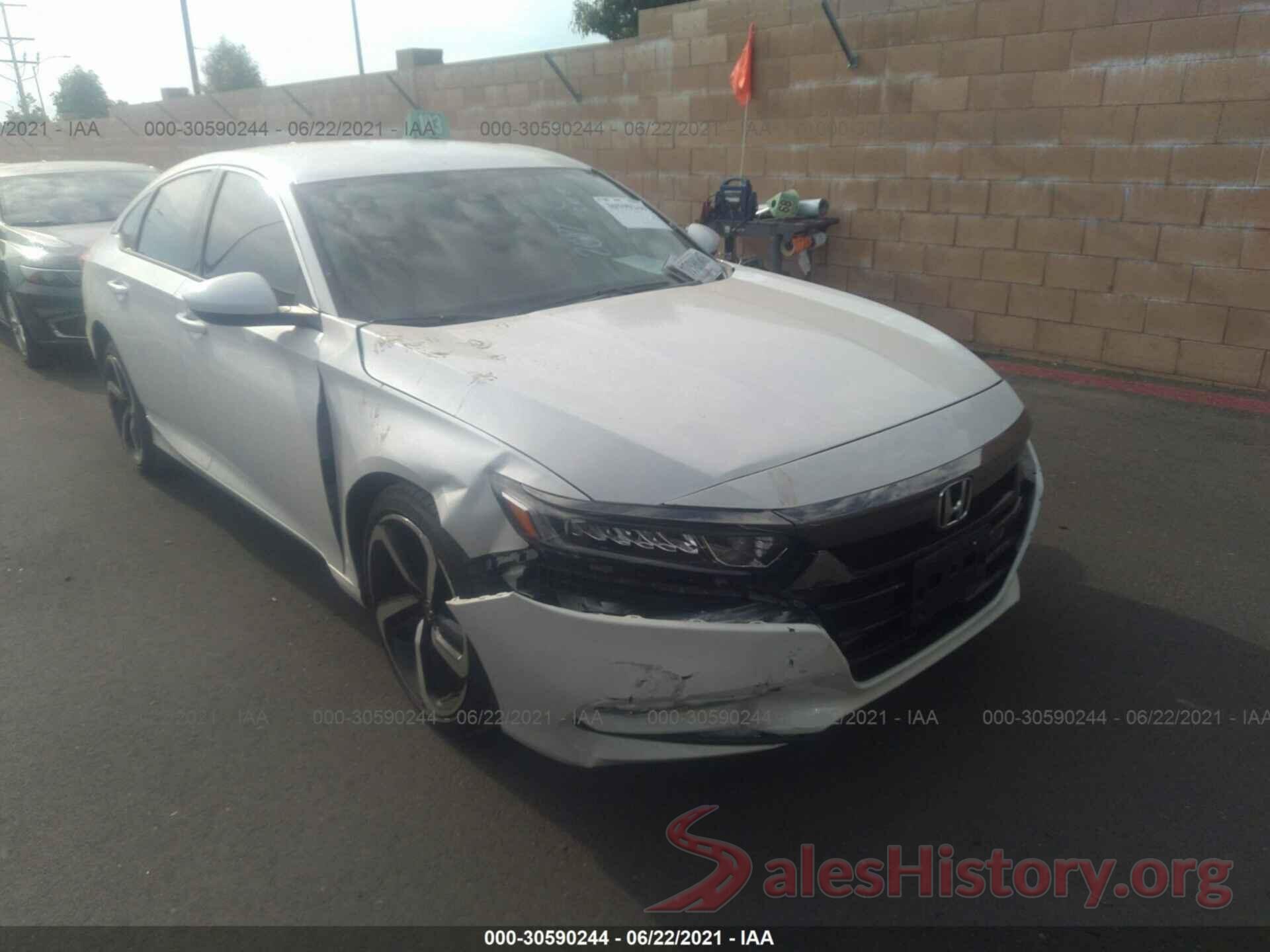 1HGCV1F31KA173627 2019 HONDA ACCORD SEDAN