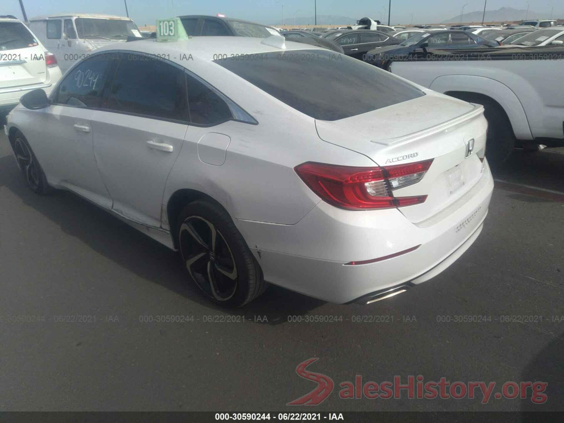 1HGCV1F31KA173627 2019 HONDA ACCORD SEDAN