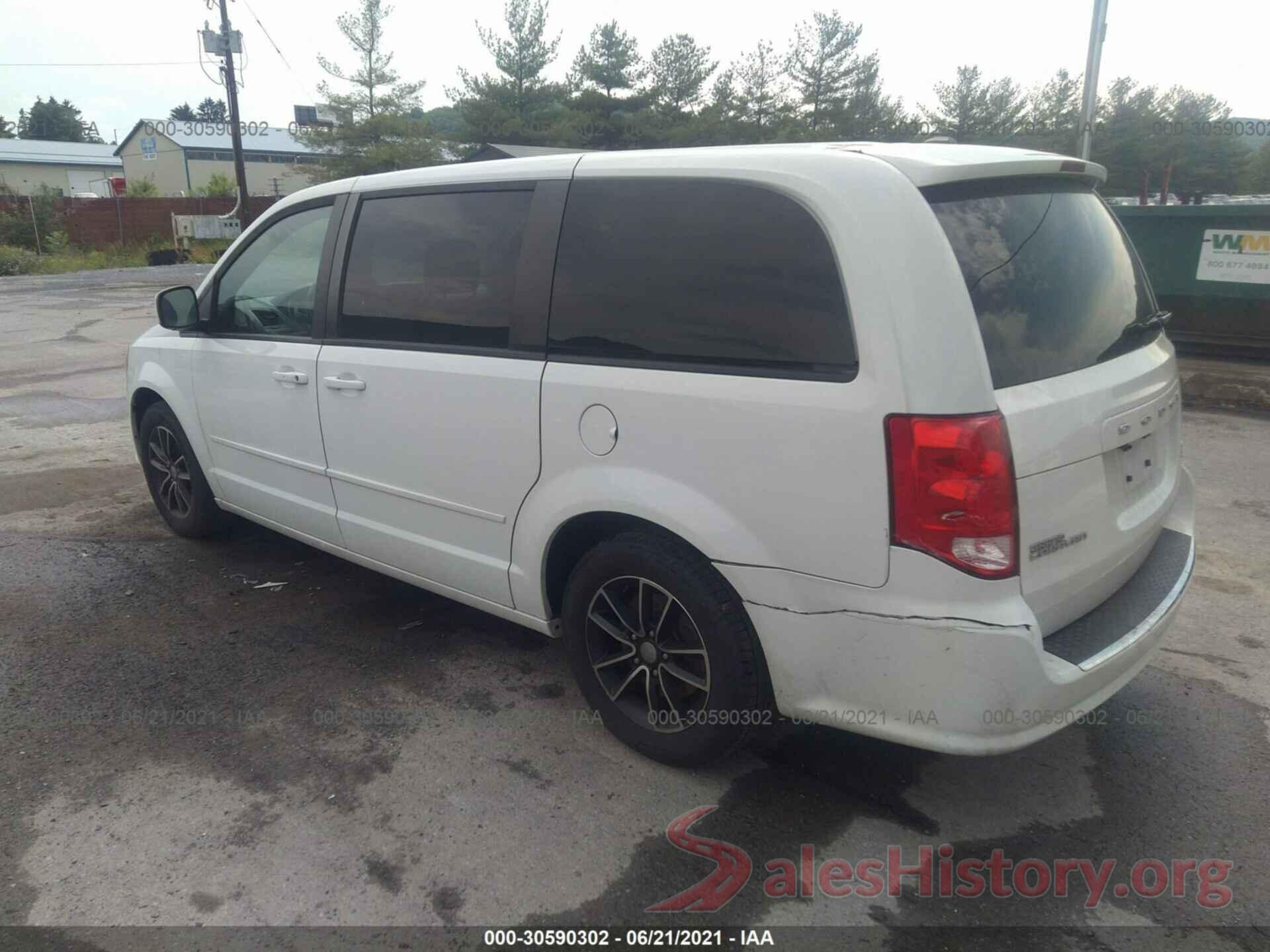 2C4RDGEG8HR615195 2017 DODGE GRAND CARAVAN