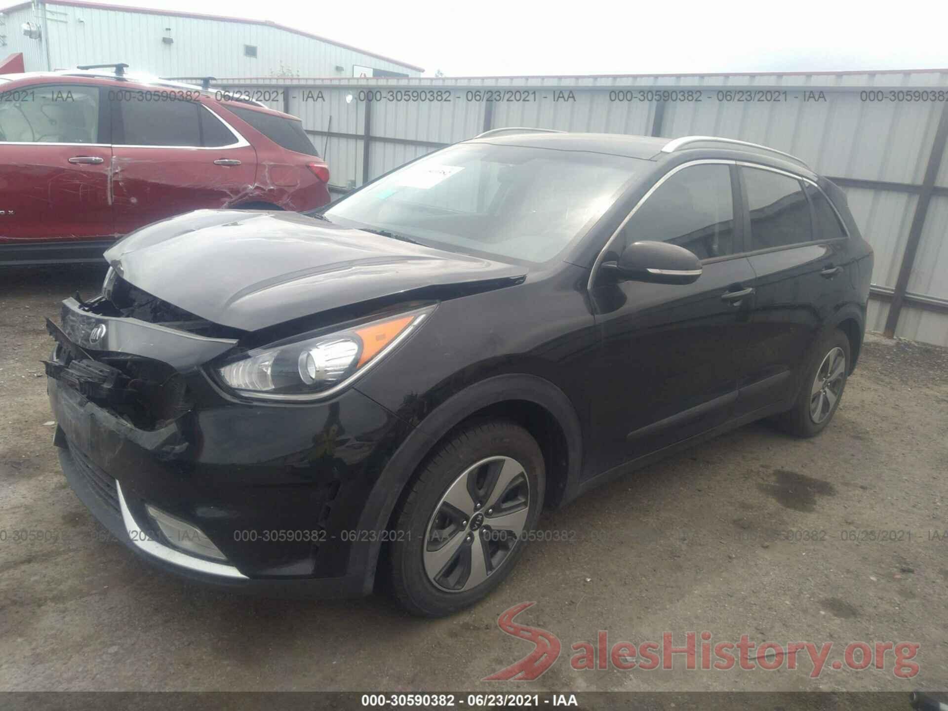 KNDCC3LC6H5082343 2017 KIA NIRO