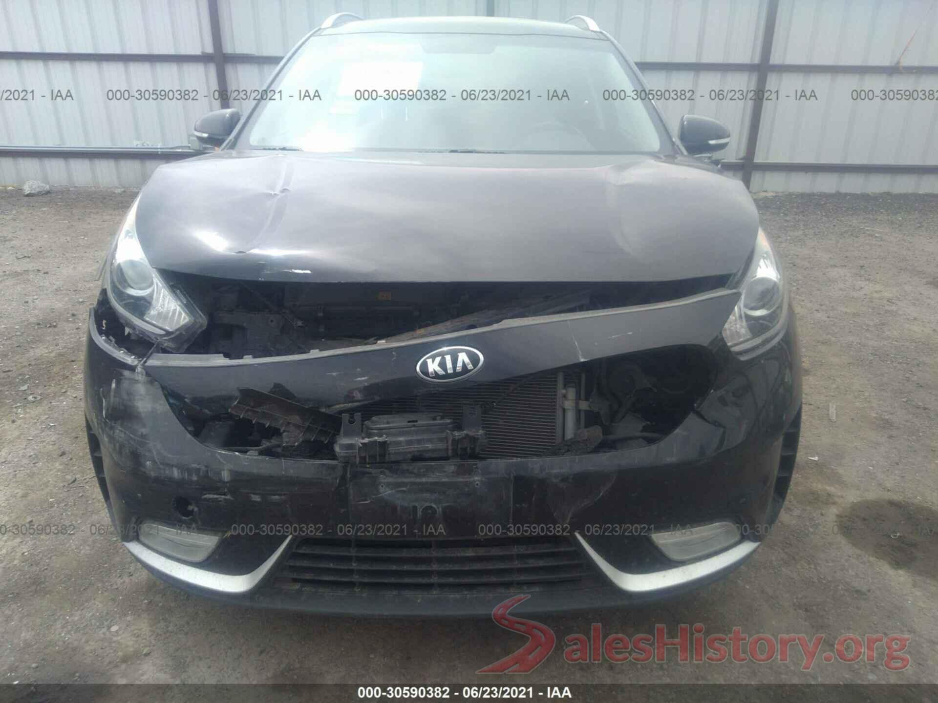 KNDCC3LC6H5082343 2017 KIA NIRO