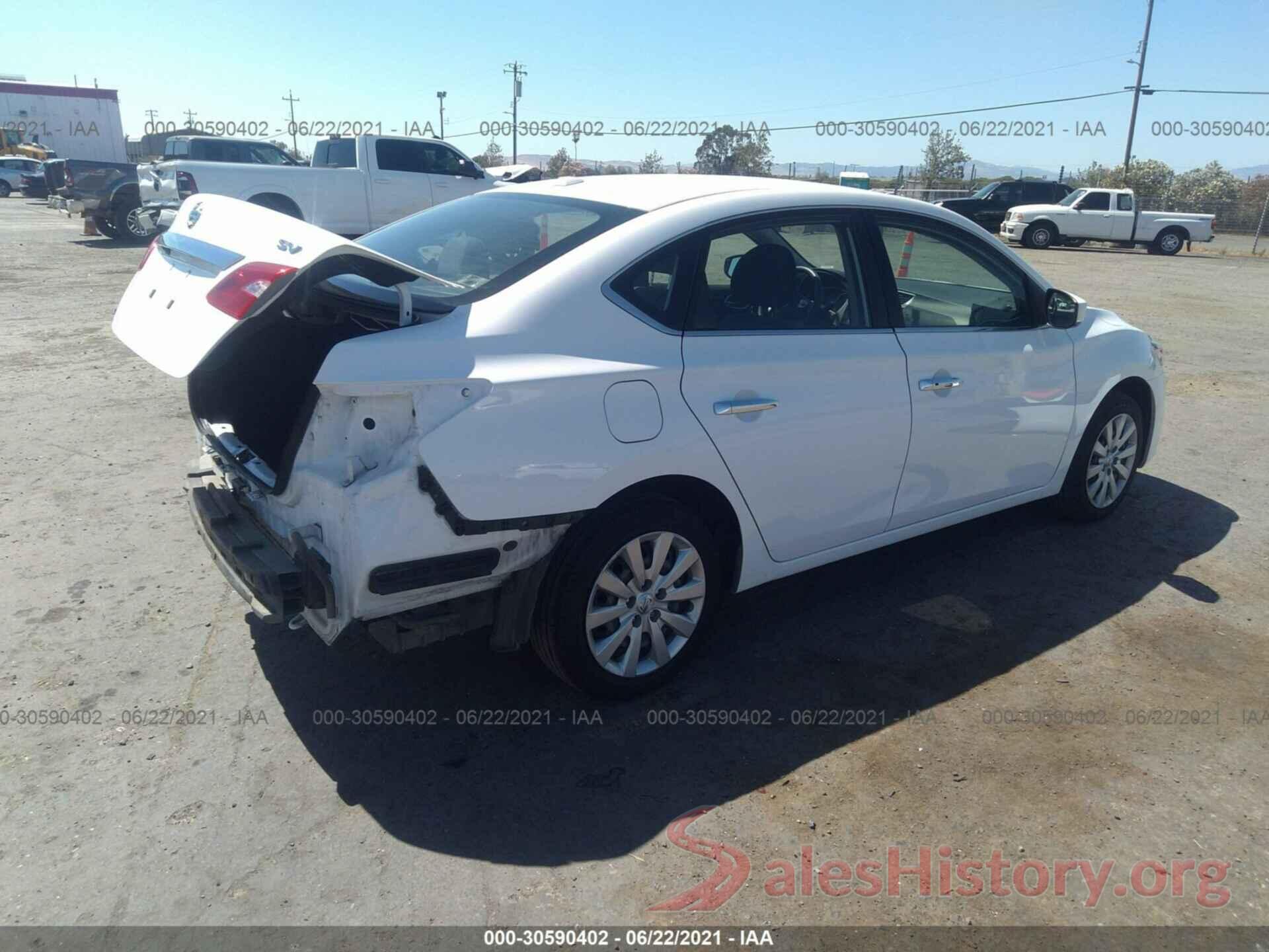 3N1AB7AP7HY316034 2017 NISSAN SENTRA