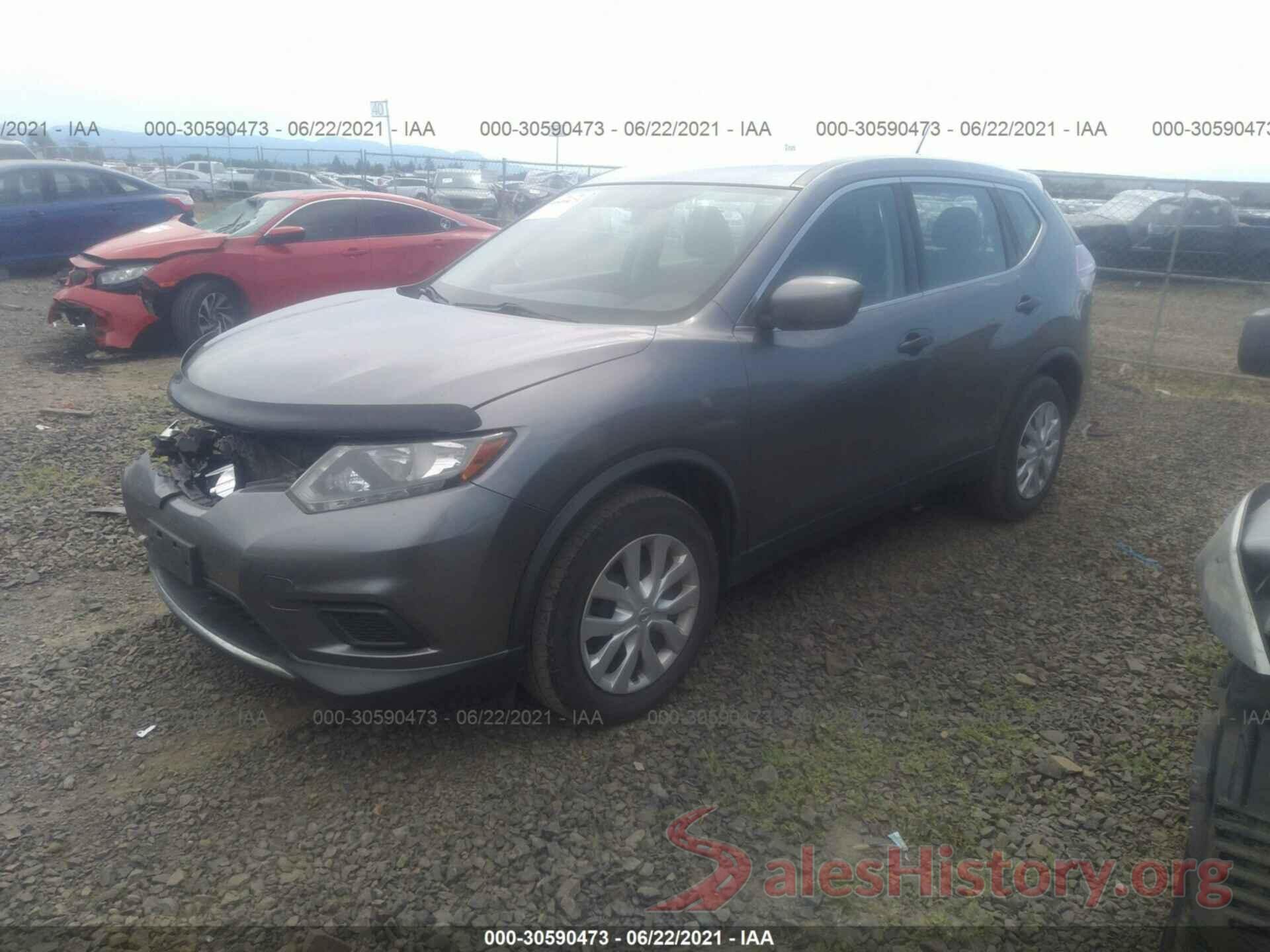 KNMAT2MT8GP702385 2016 NISSAN ROGUE