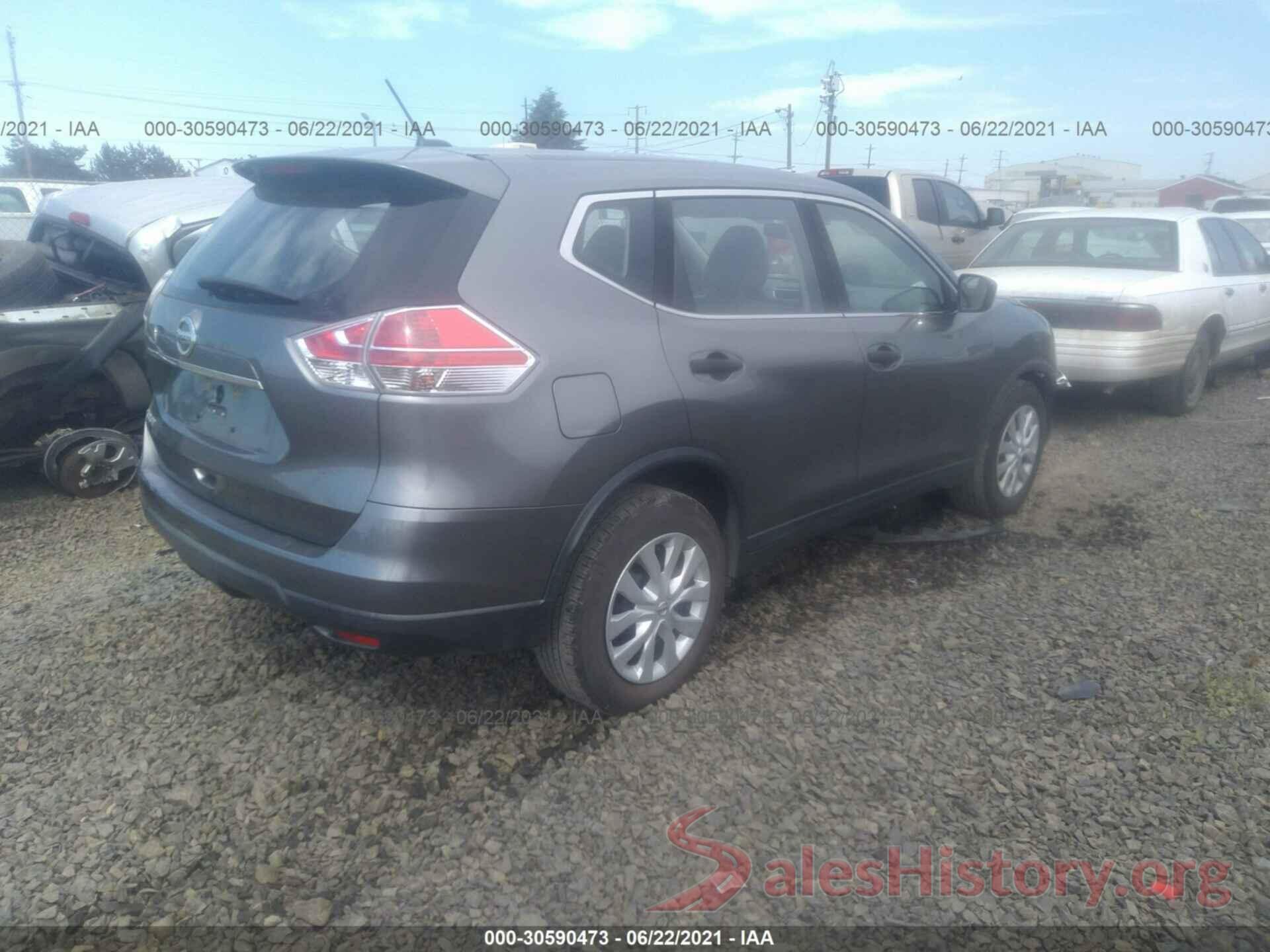 KNMAT2MT8GP702385 2016 NISSAN ROGUE