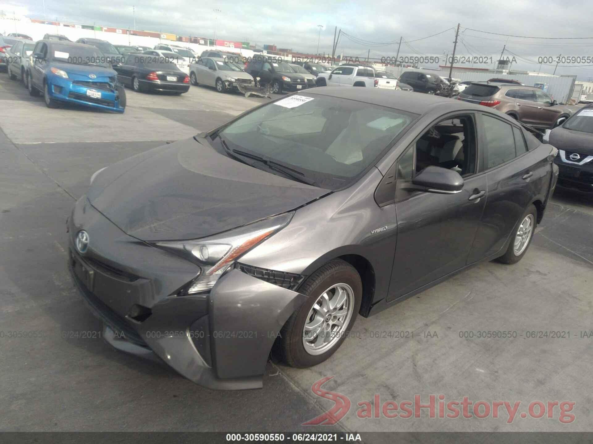 JTDKBRFU4G3015742 2016 TOYOTA PRIUS