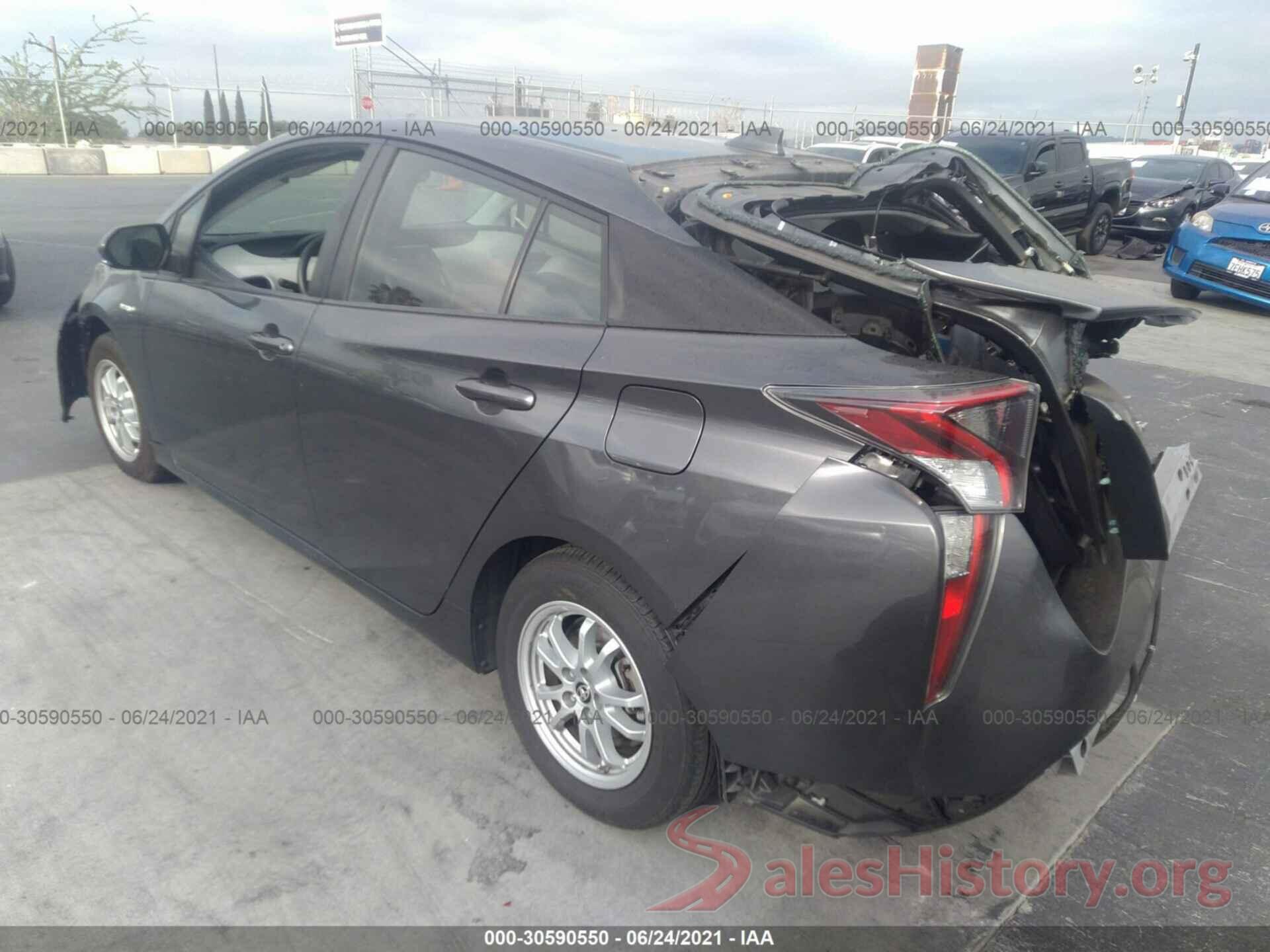 JTDKBRFU4G3015742 2016 TOYOTA PRIUS