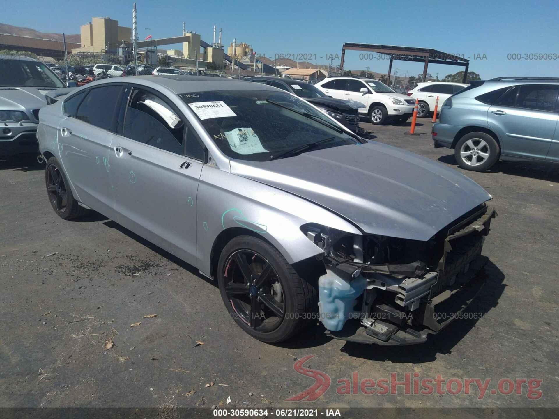 3FA6P0H77GR387105 2016 FORD FUSION