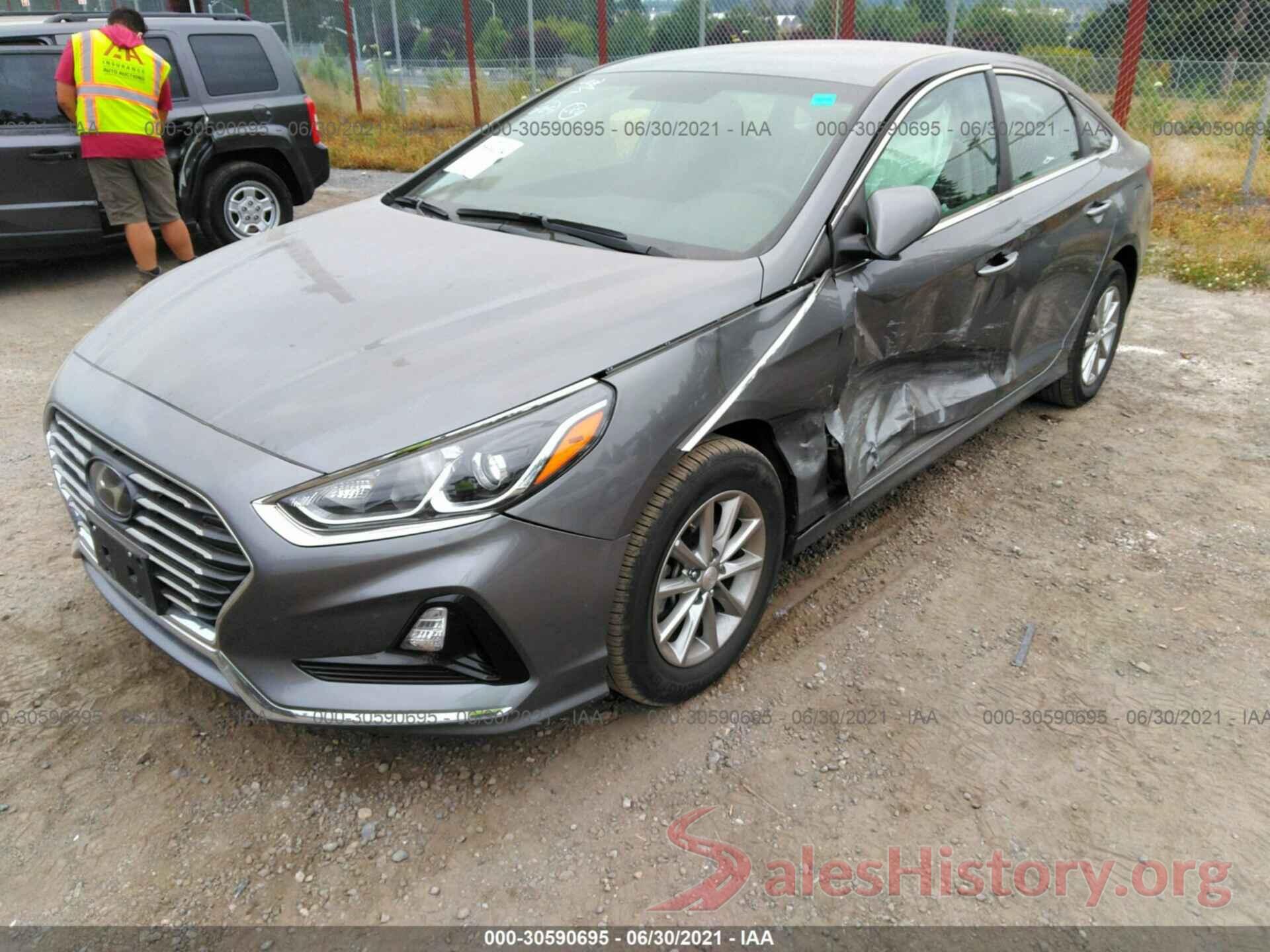 5NPE24AF4KH787521 2019 HYUNDAI SONATA