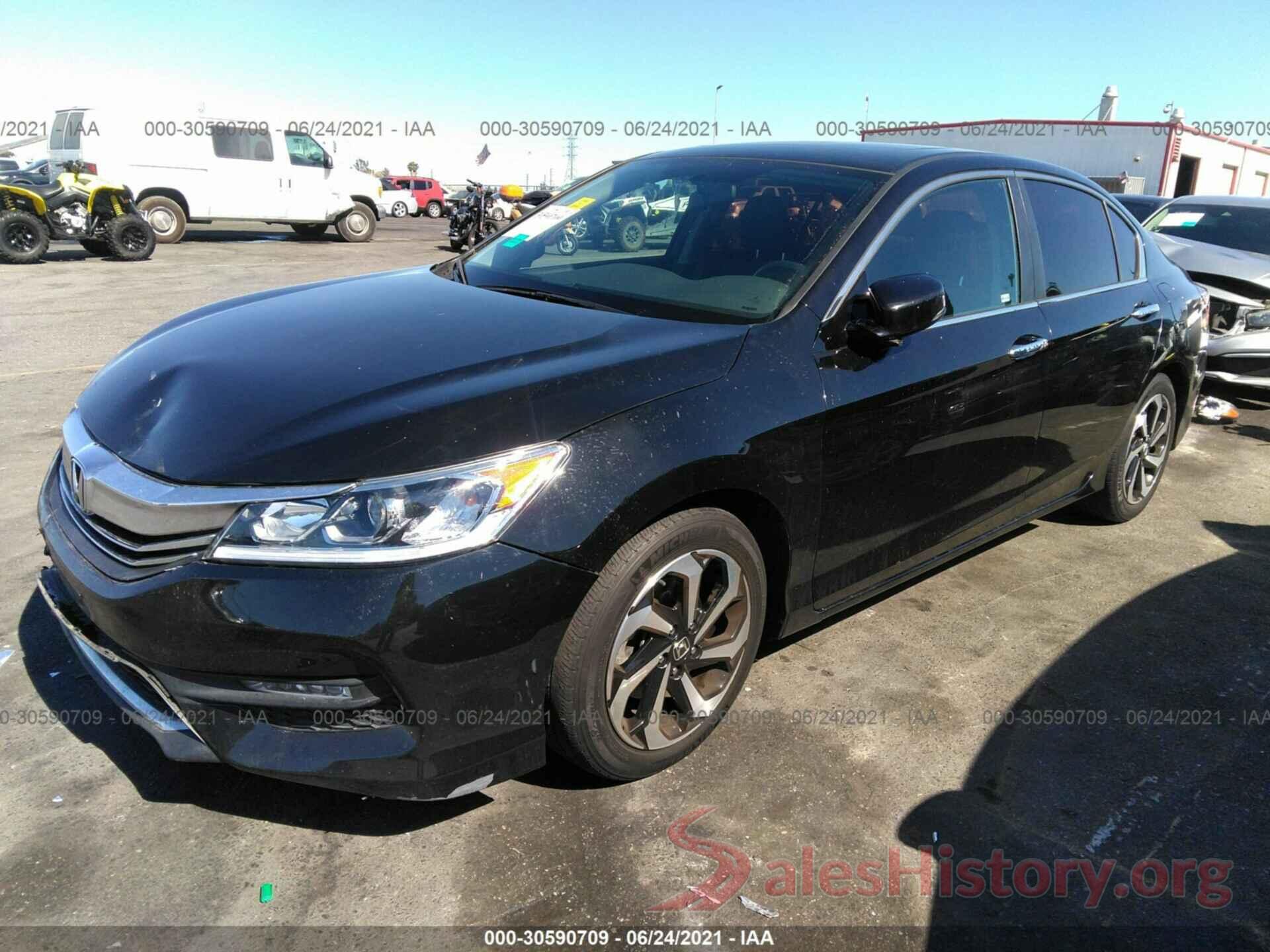 1HGCR2F73GA165498 2016 HONDA ACCORD SEDAN