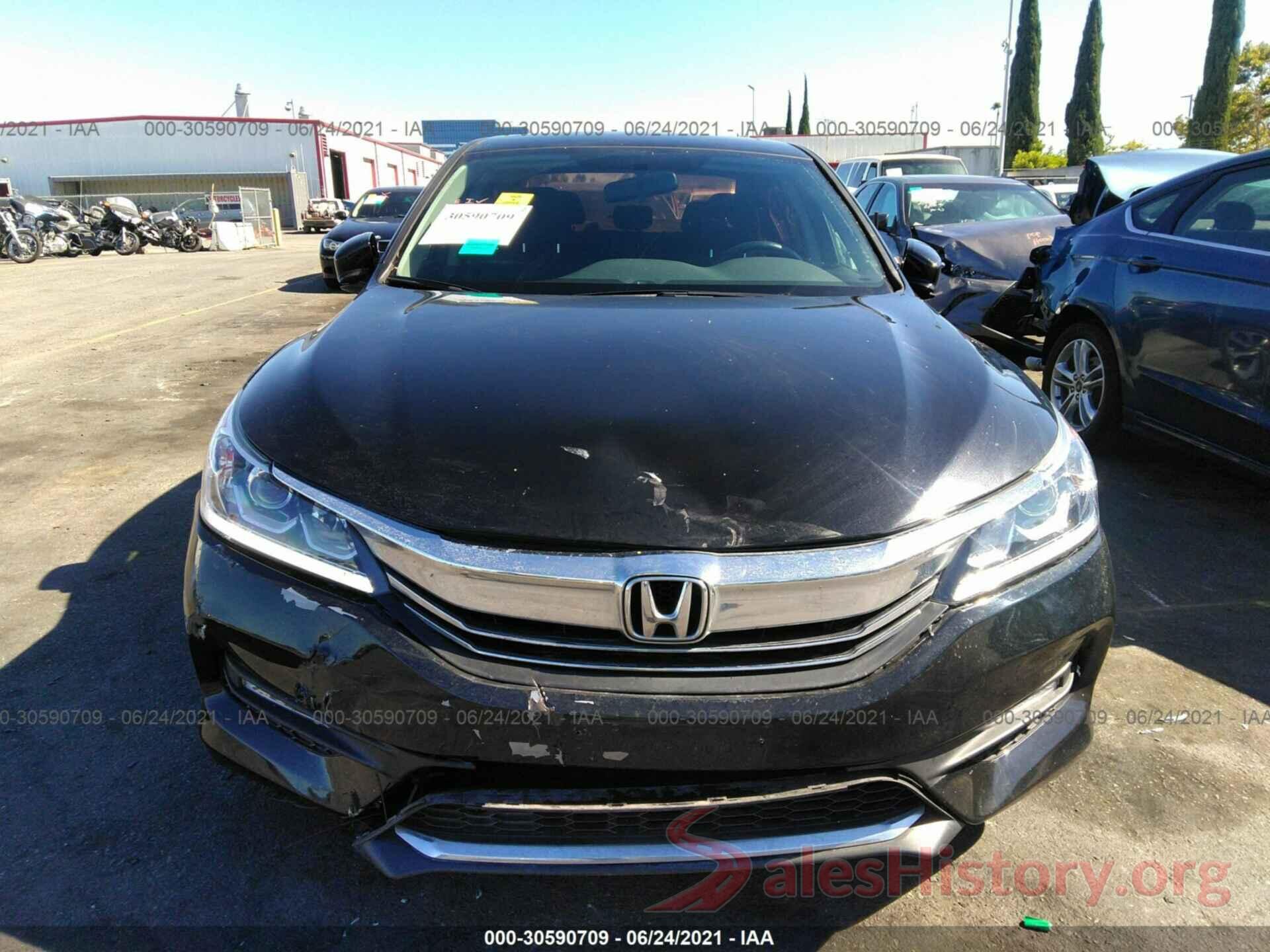 1HGCR2F73GA165498 2016 HONDA ACCORD SEDAN