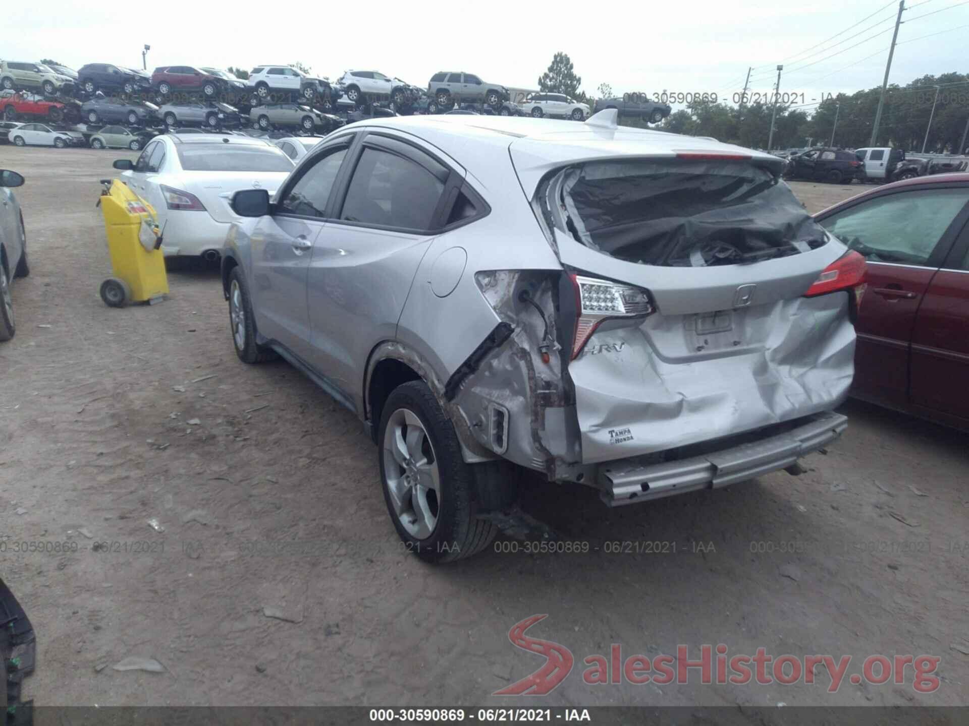 3CZRU5H53GM718135 2016 HONDA HR-V