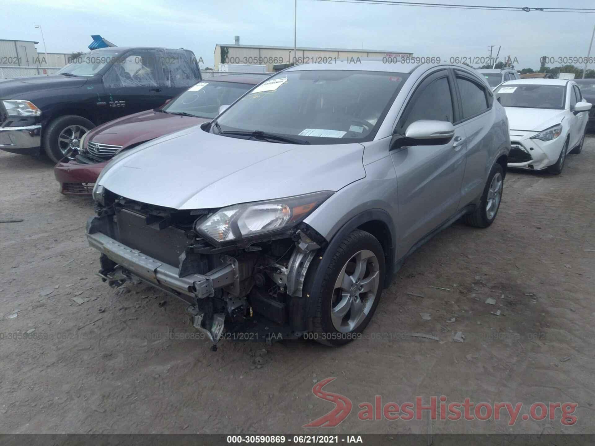 3CZRU5H53GM718135 2016 HONDA HR-V