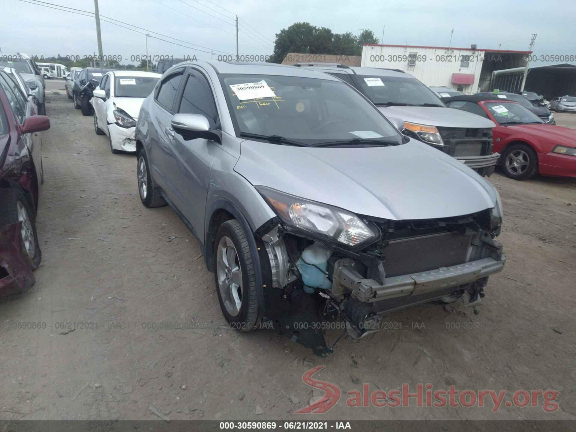 3CZRU5H53GM718135 2016 HONDA HR-V