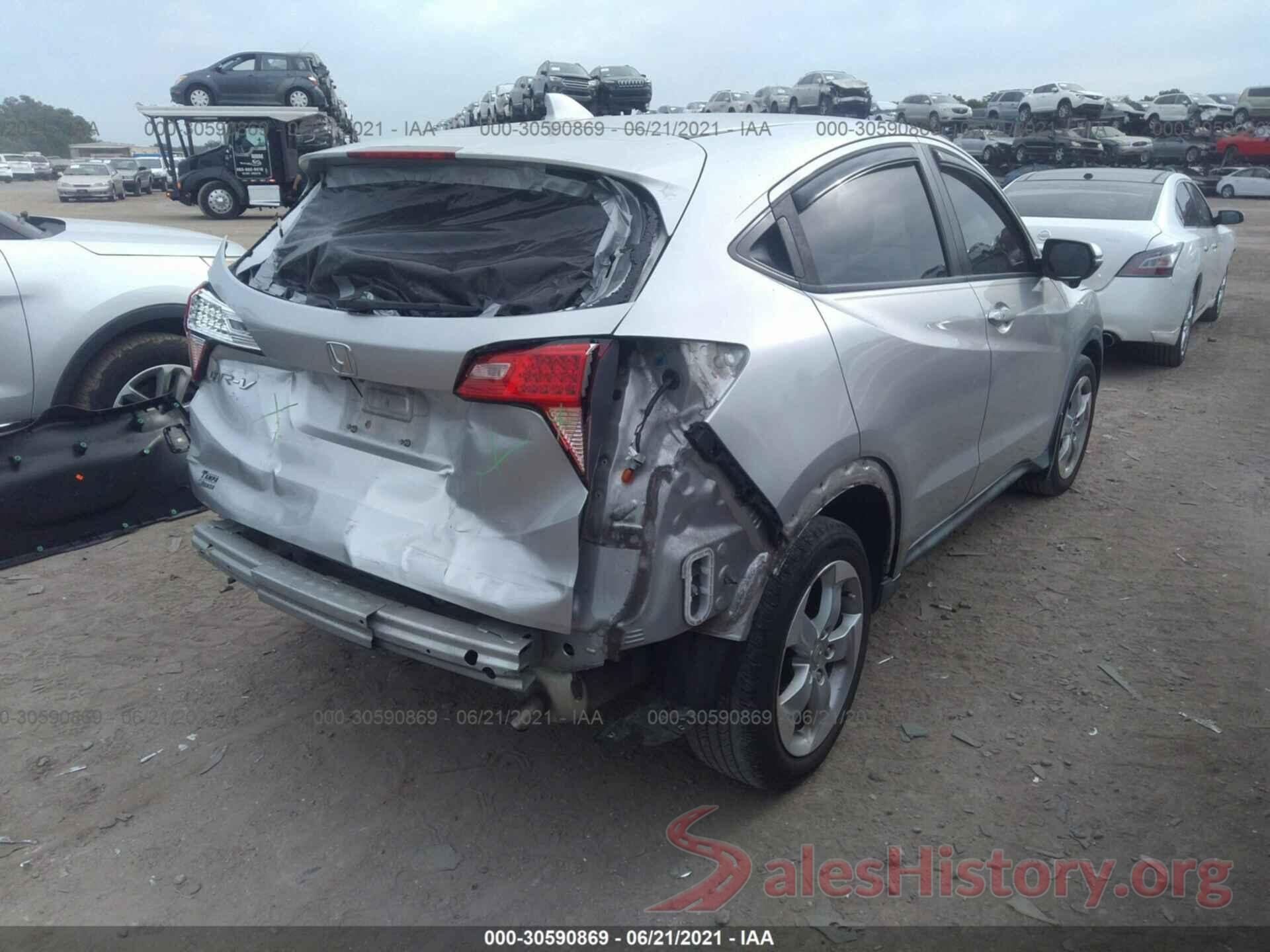 3CZRU5H53GM718135 2016 HONDA HR-V