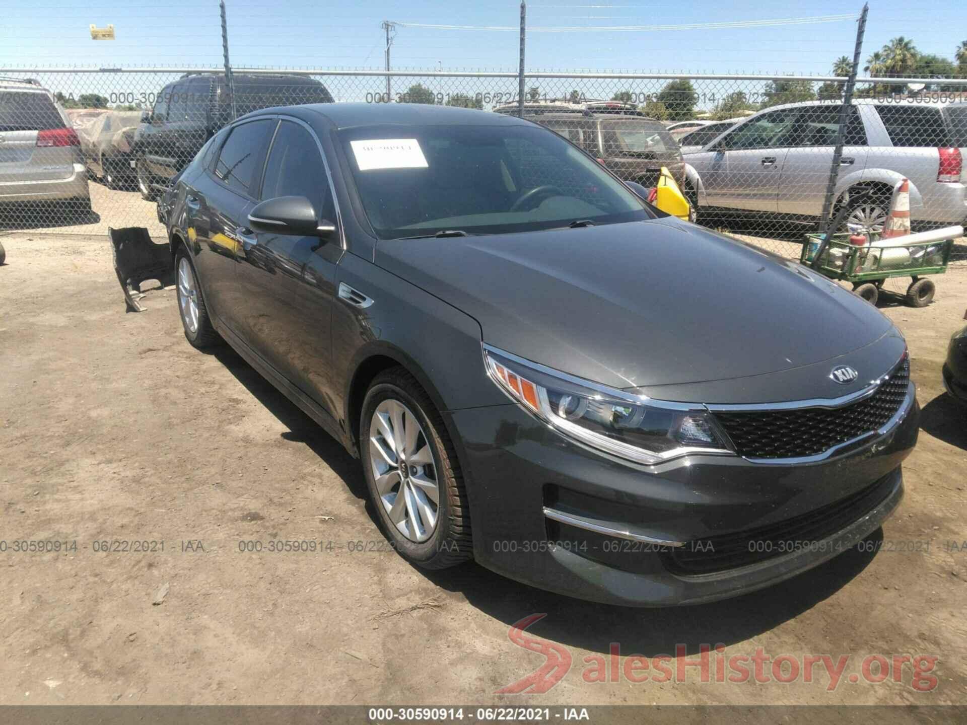 5XXGT4L3XGG045698 2016 KIA OPTIMA