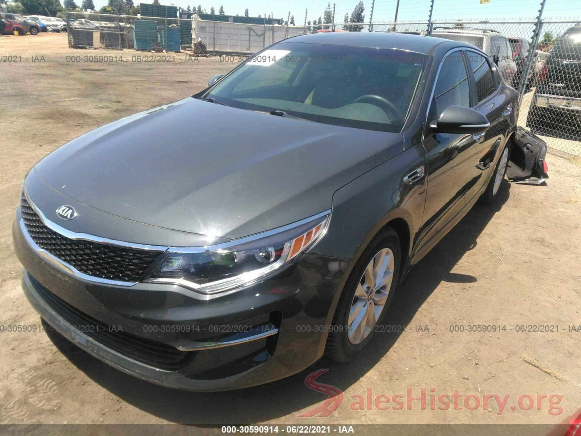 5XXGT4L3XGG045698 2016 KIA OPTIMA