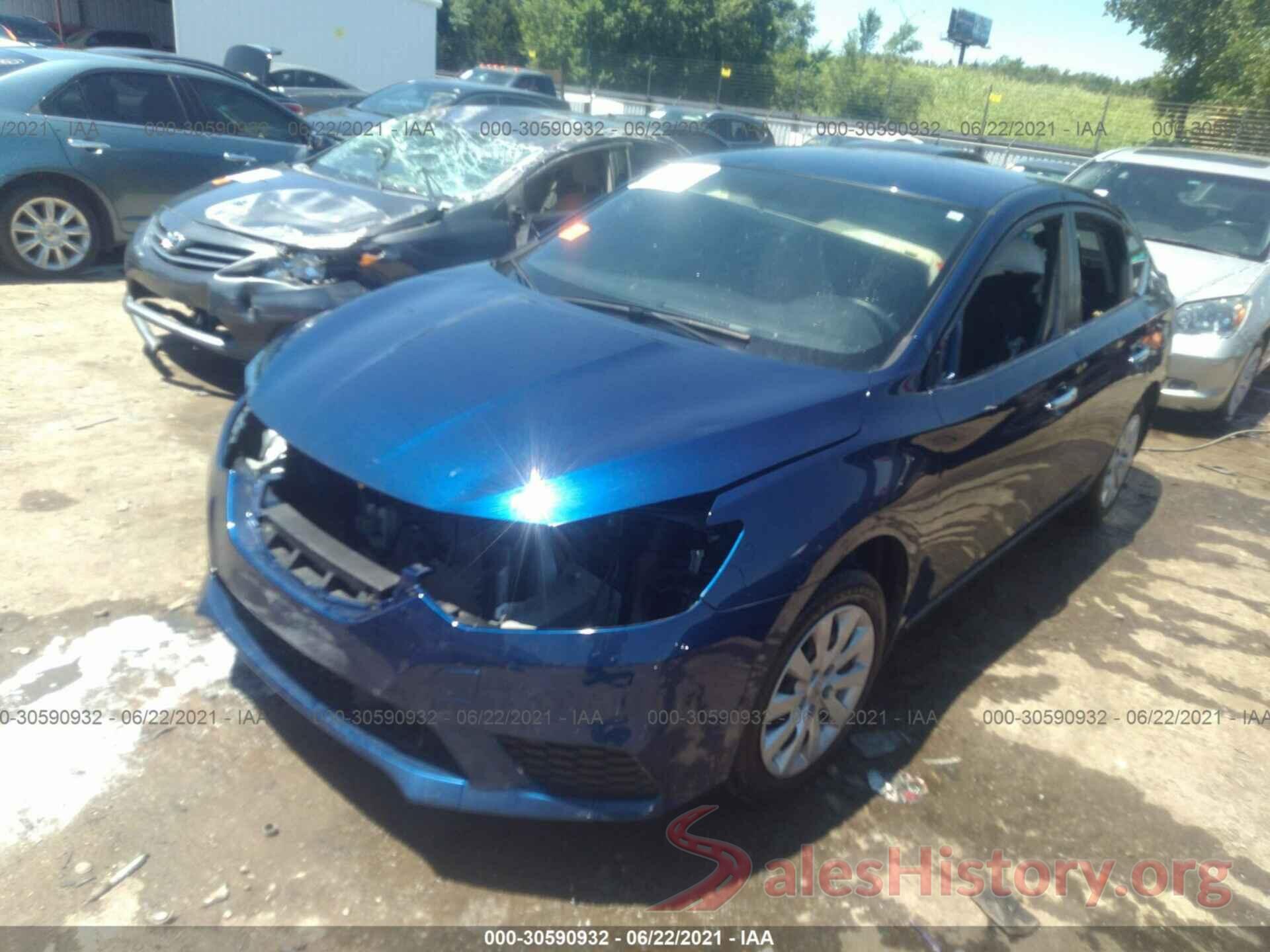 3N1AB7AP7KY416965 2019 NISSAN SENTRA