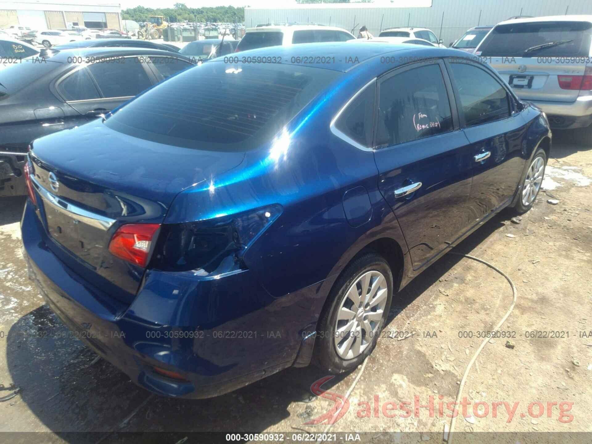 3N1AB7AP7KY416965 2019 NISSAN SENTRA