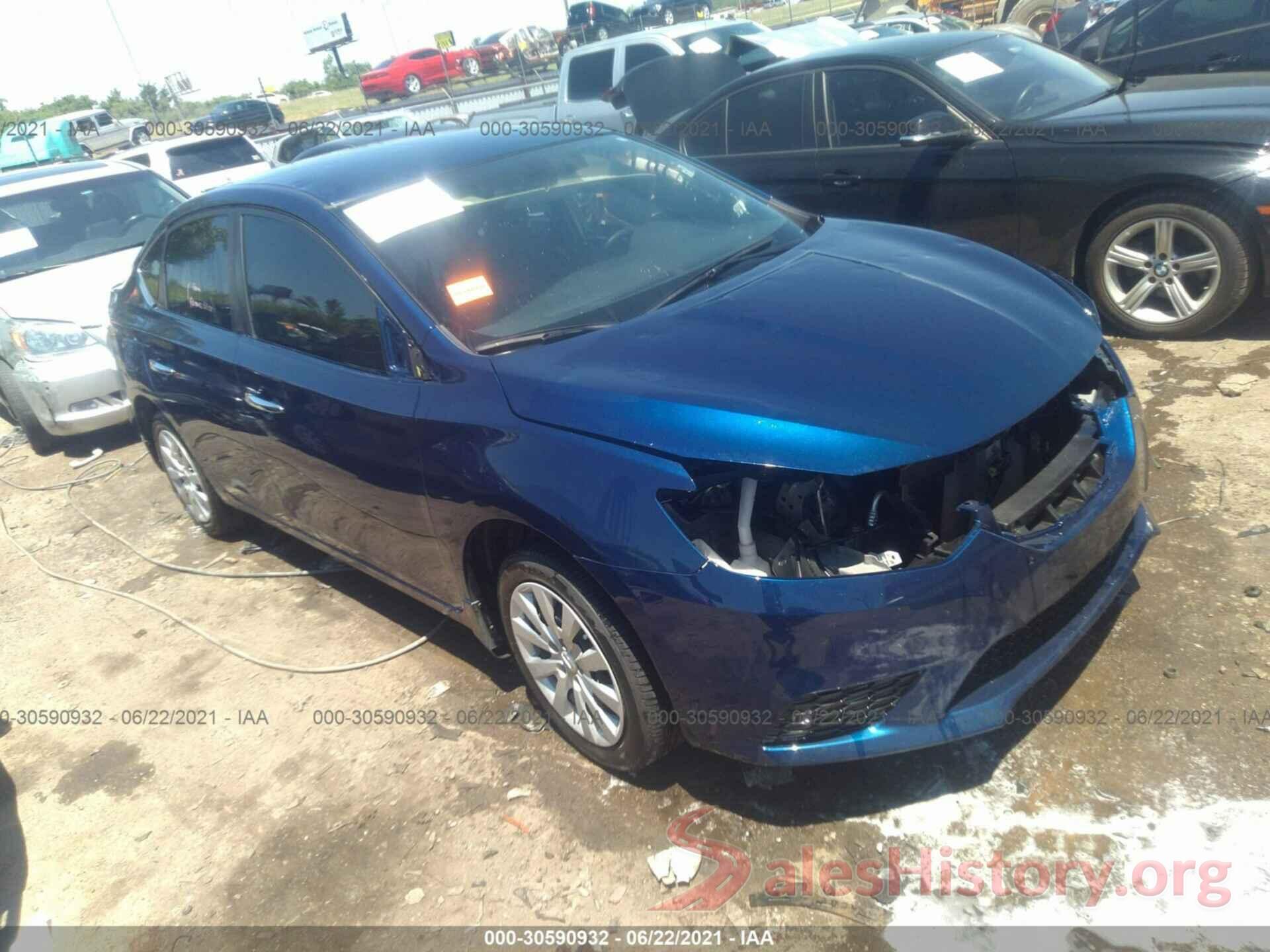 3N1AB7AP7KY416965 2019 NISSAN SENTRA