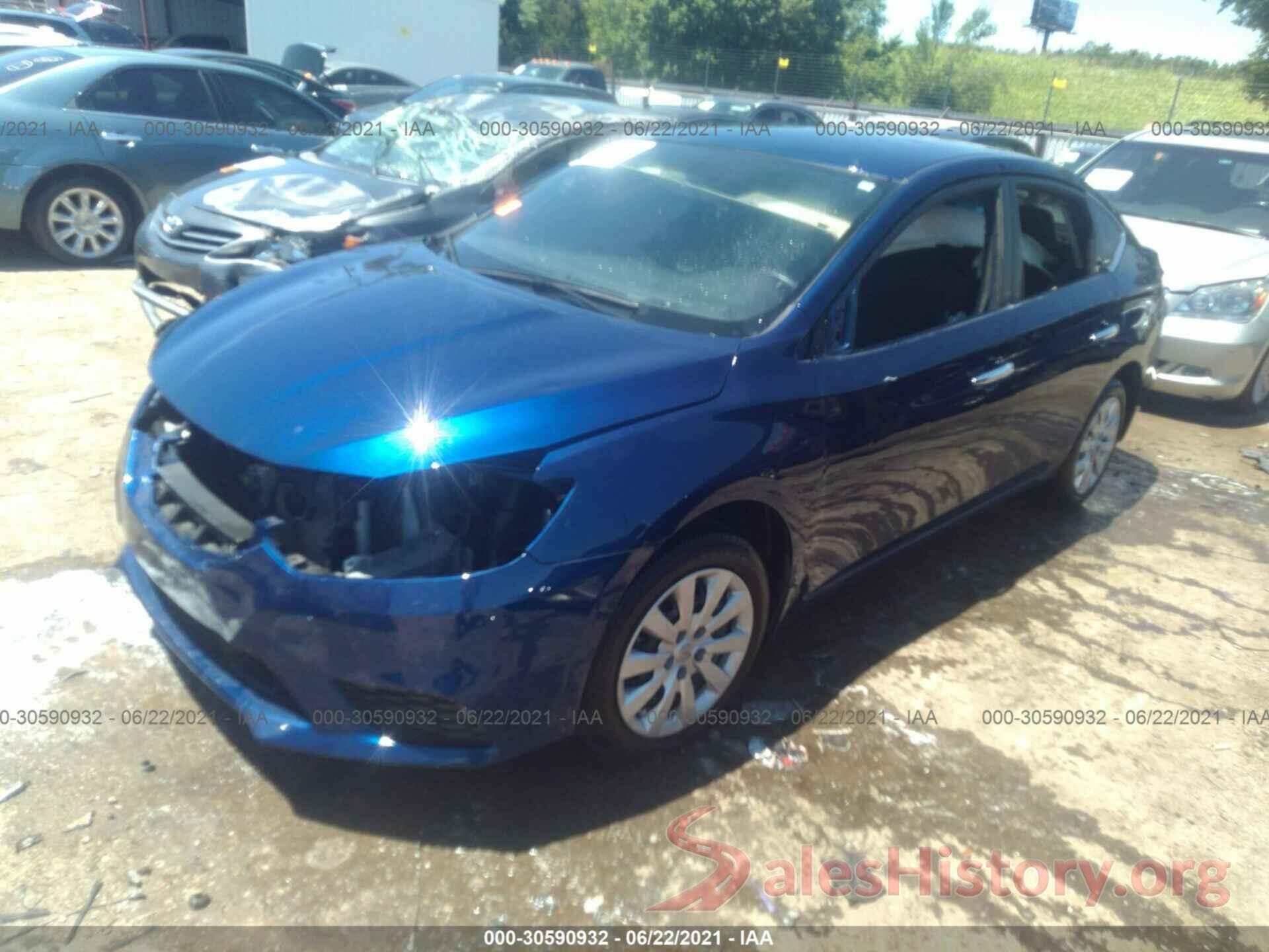 3N1AB7AP7KY416965 2019 NISSAN SENTRA