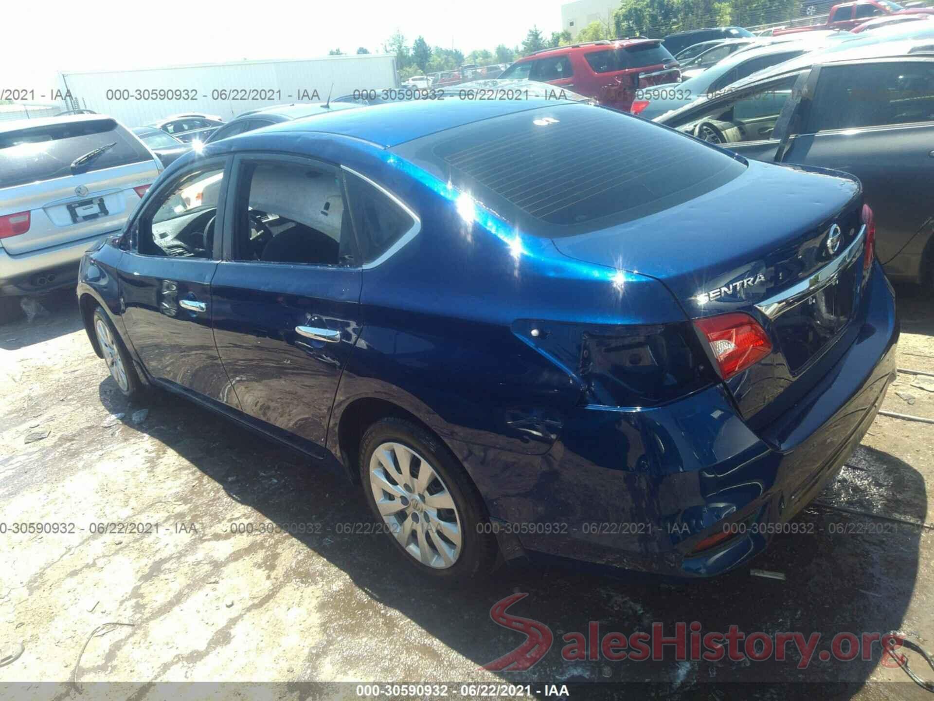 3N1AB7AP7KY416965 2019 NISSAN SENTRA