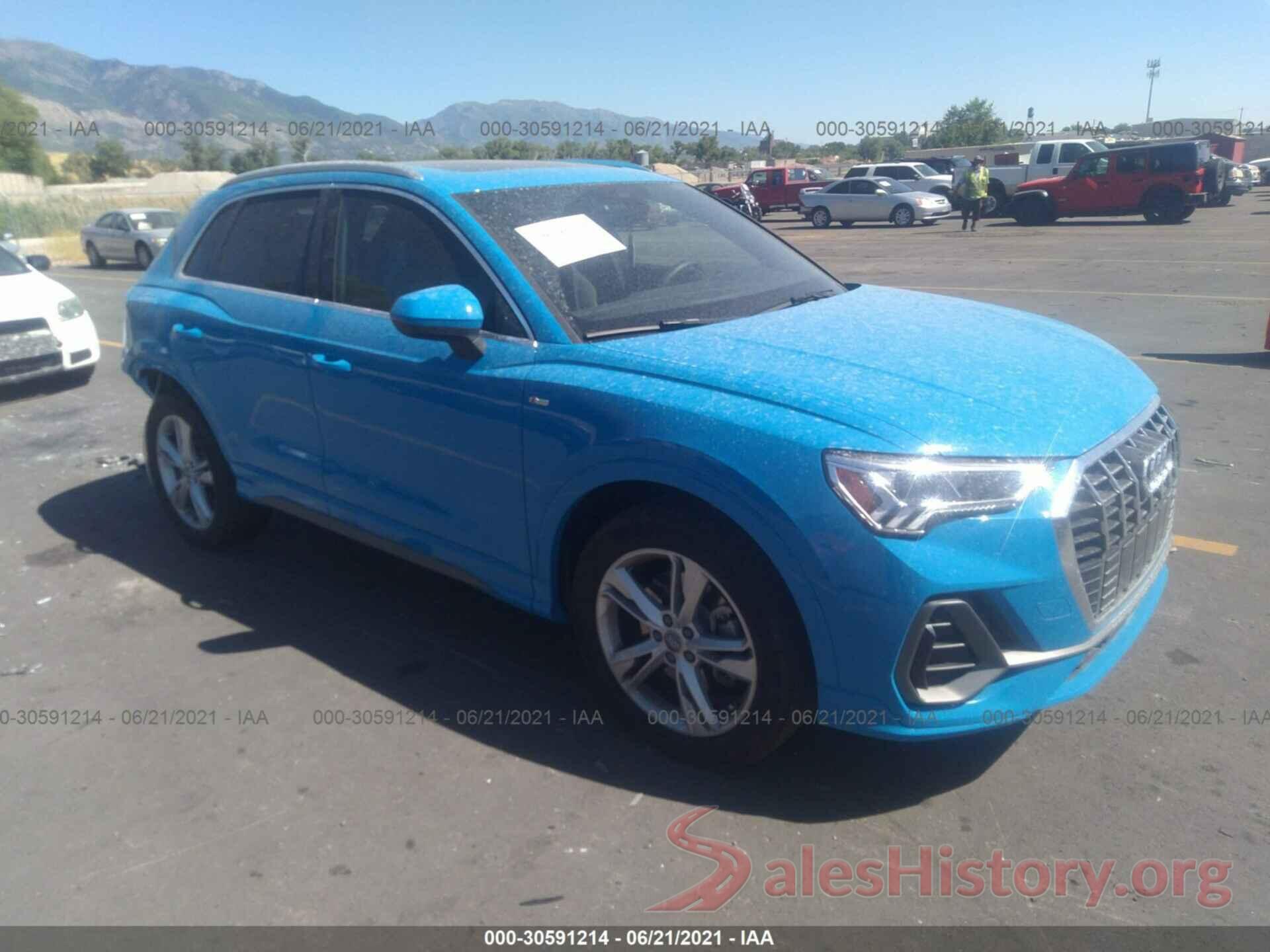 WA1EECF33L1004532 2020 AUDI Q3