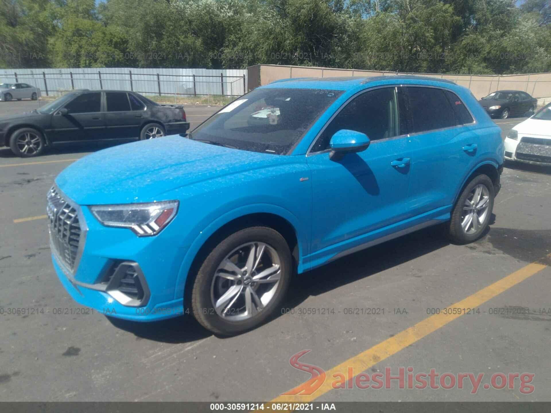 WA1EECF33L1004532 2020 AUDI Q3