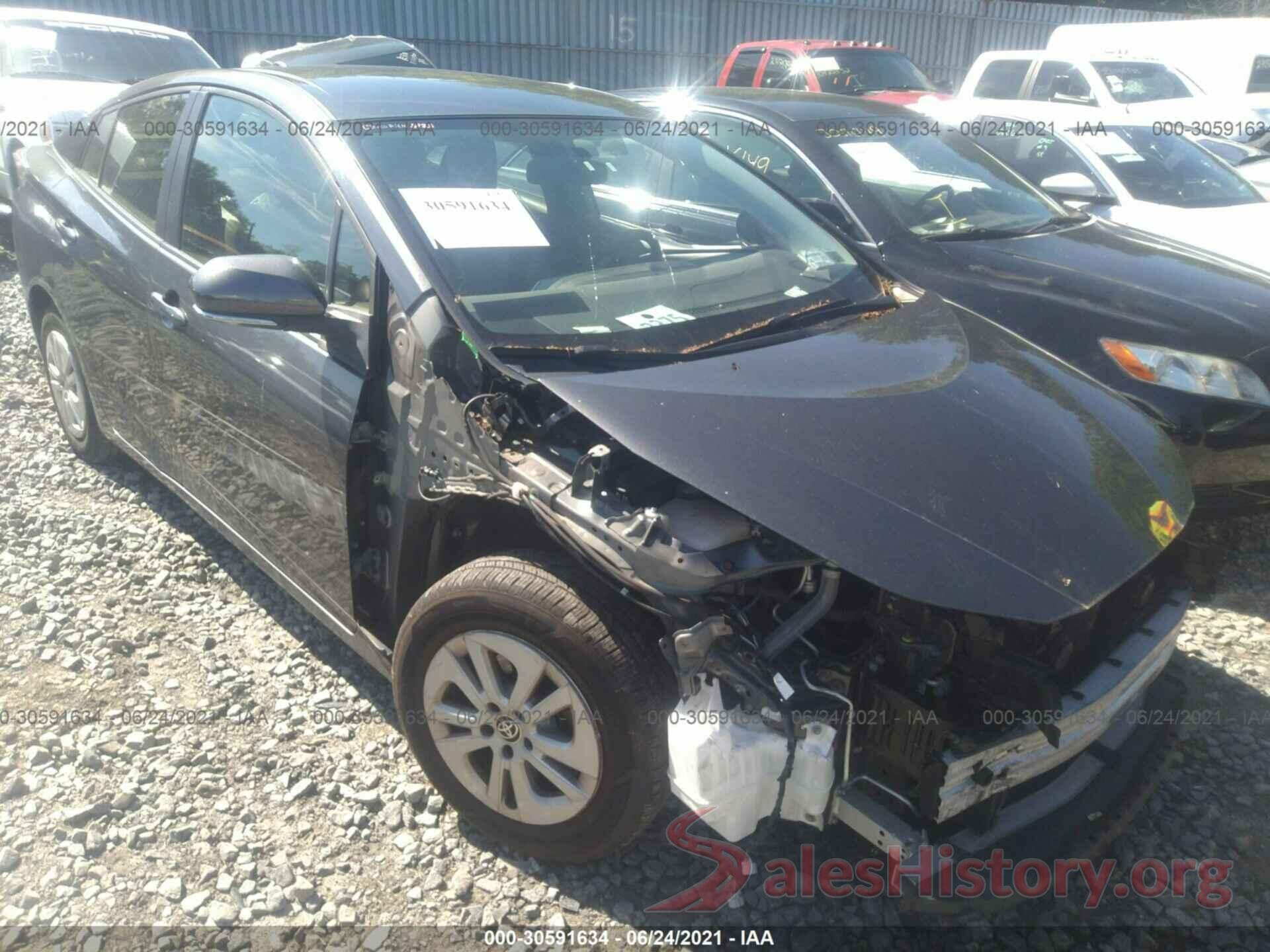 JTDKBRFU7G3001804 2016 TOYOTA PRIUS