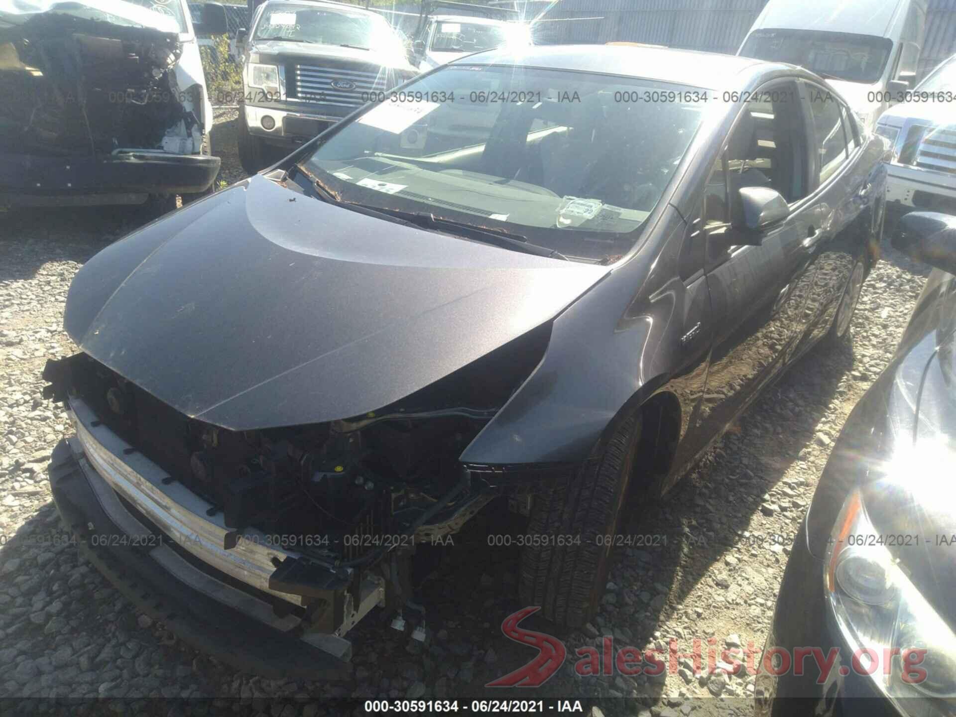 JTDKBRFU7G3001804 2016 TOYOTA PRIUS