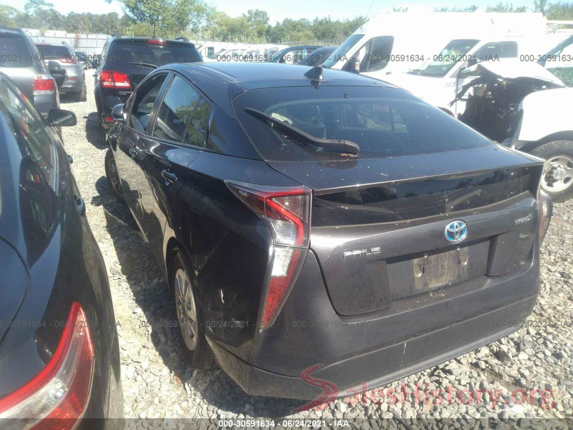 JTDKBRFU7G3001804 2016 TOYOTA PRIUS