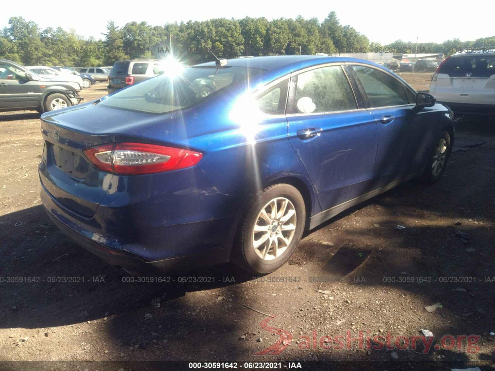 3FA6P0G7XGR348395 2016 FORD FUSION