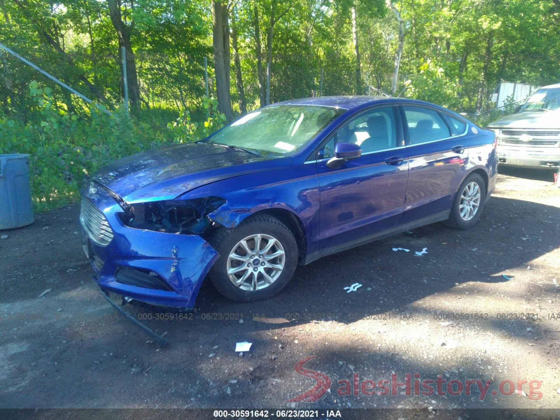 3FA6P0G7XGR348395 2016 FORD FUSION