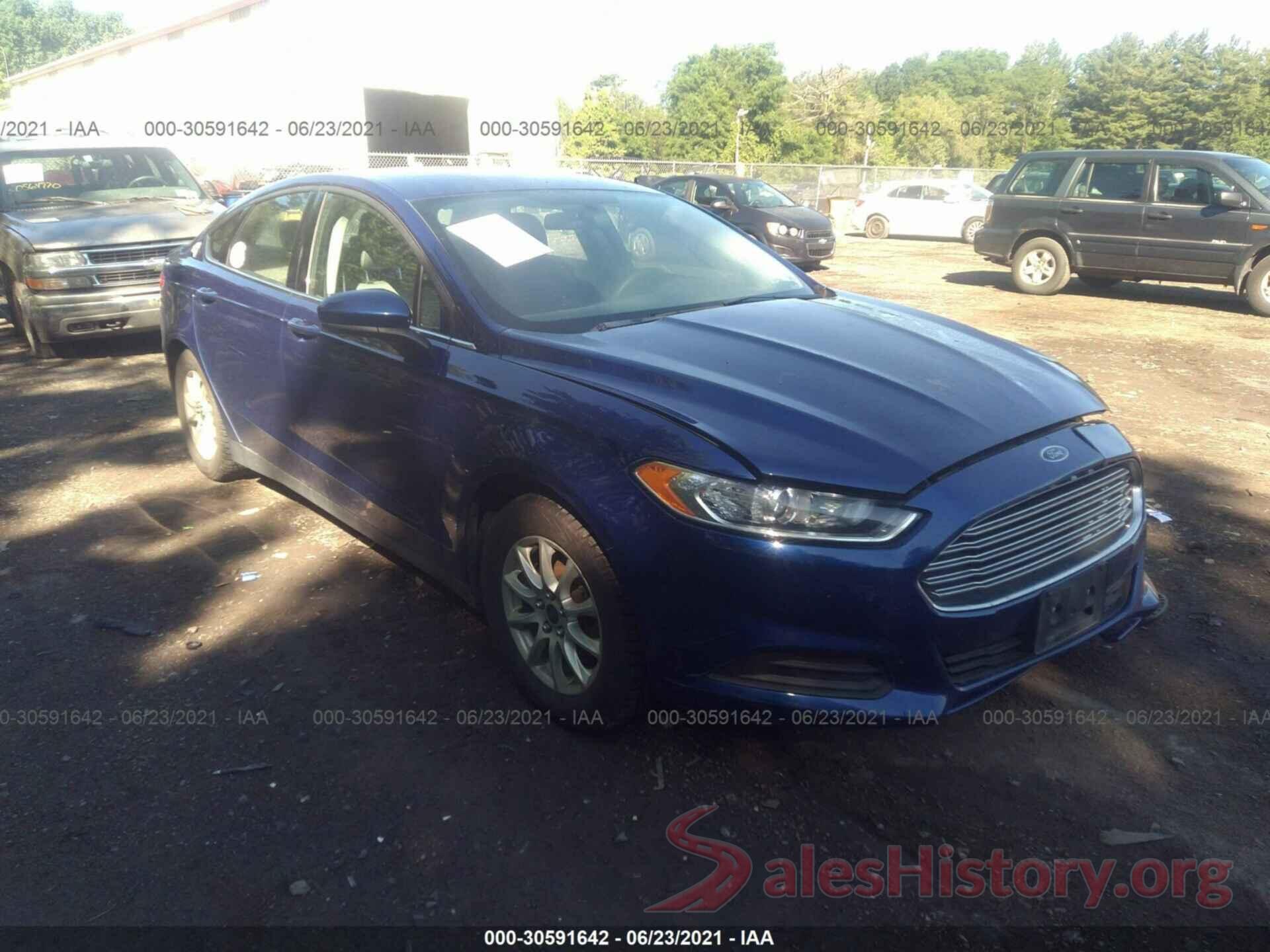 3FA6P0G7XGR348395 2016 FORD FUSION