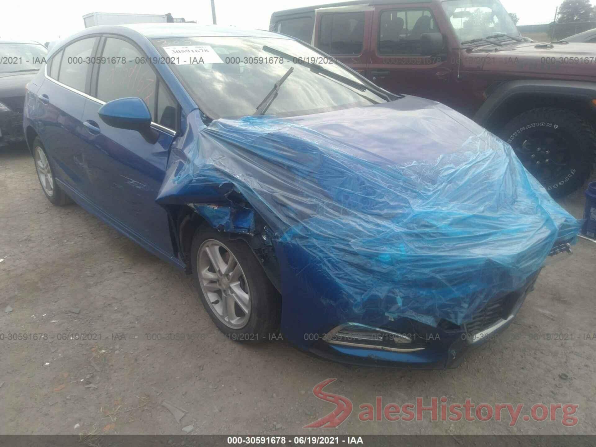 3G1BE6SM5JS591734 2018 CHEVROLET CRUZE