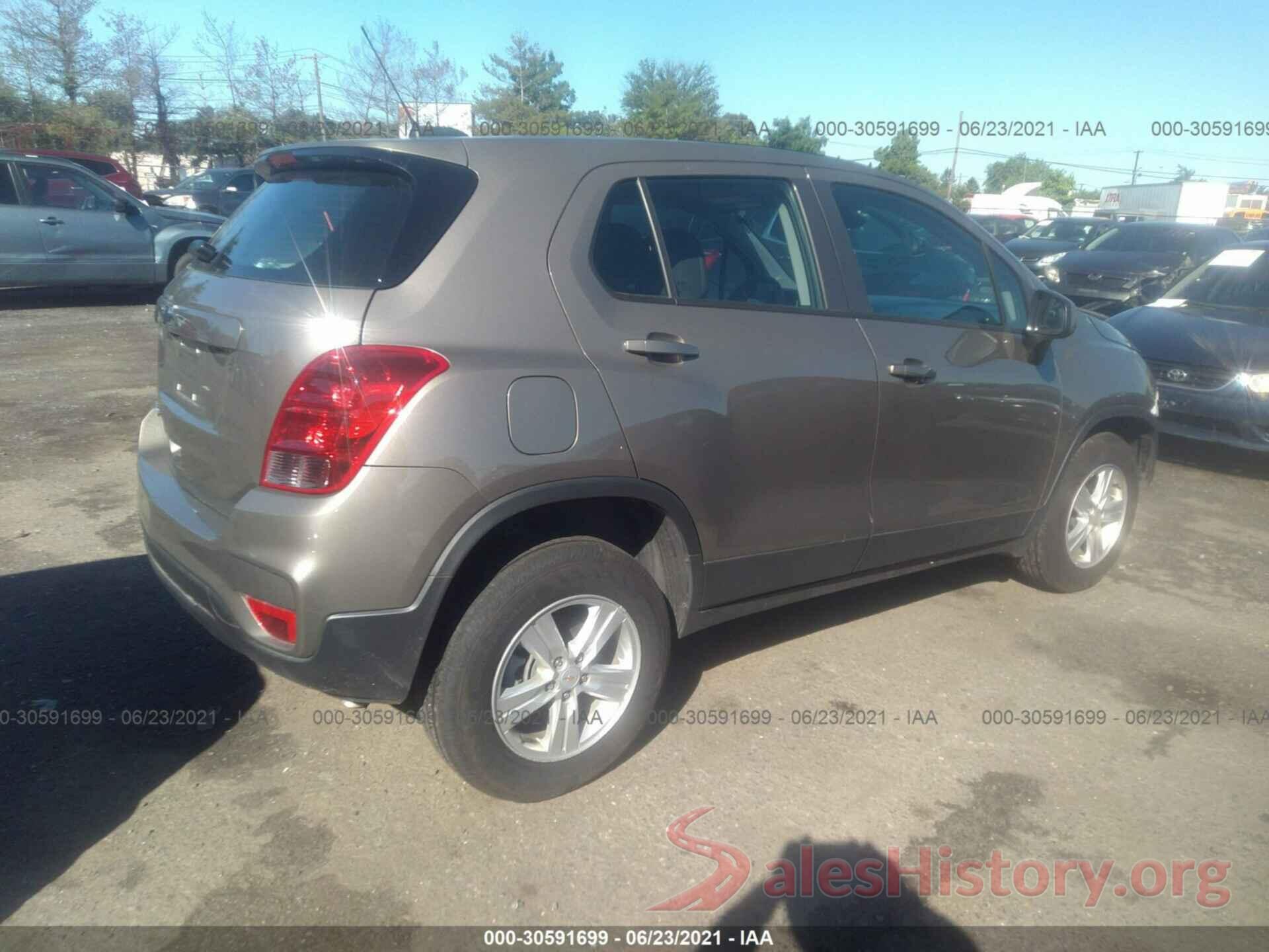 KL7CJNSB4MB318071 2021 CHEVROLET TRAX