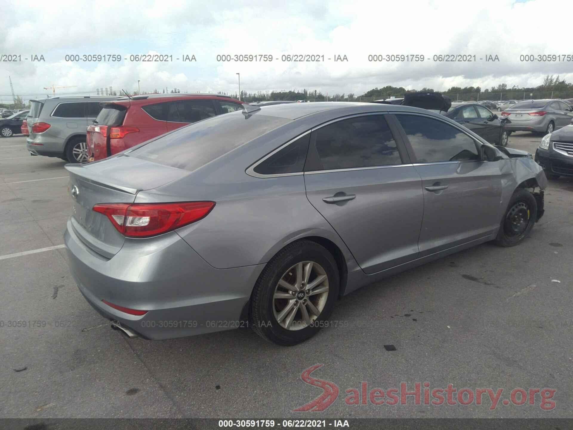 5NPE24AF8GH302577 2016 HYUNDAI SONATA