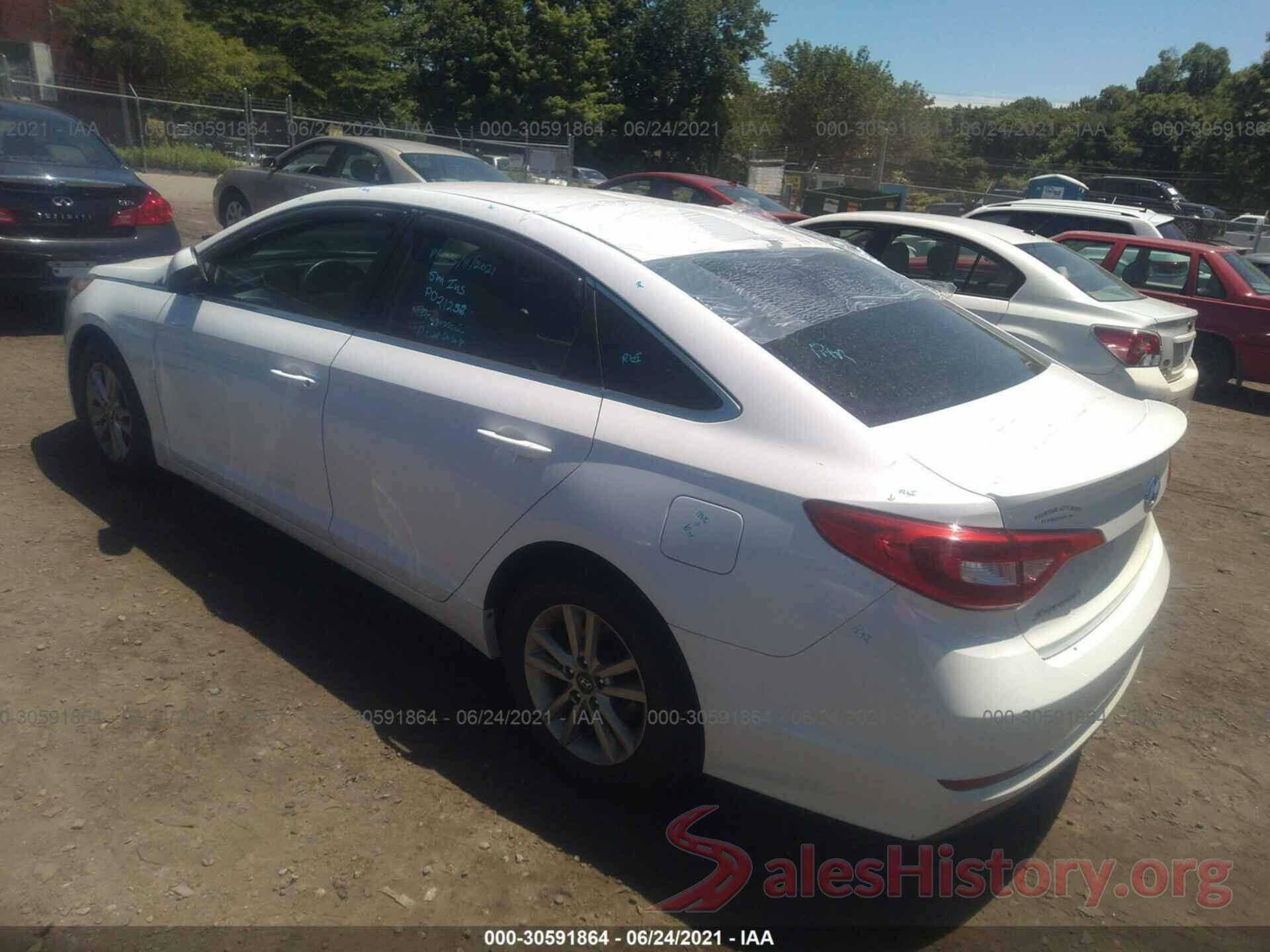 5NPE24AF2GH370261 2016 HYUNDAI SONATA