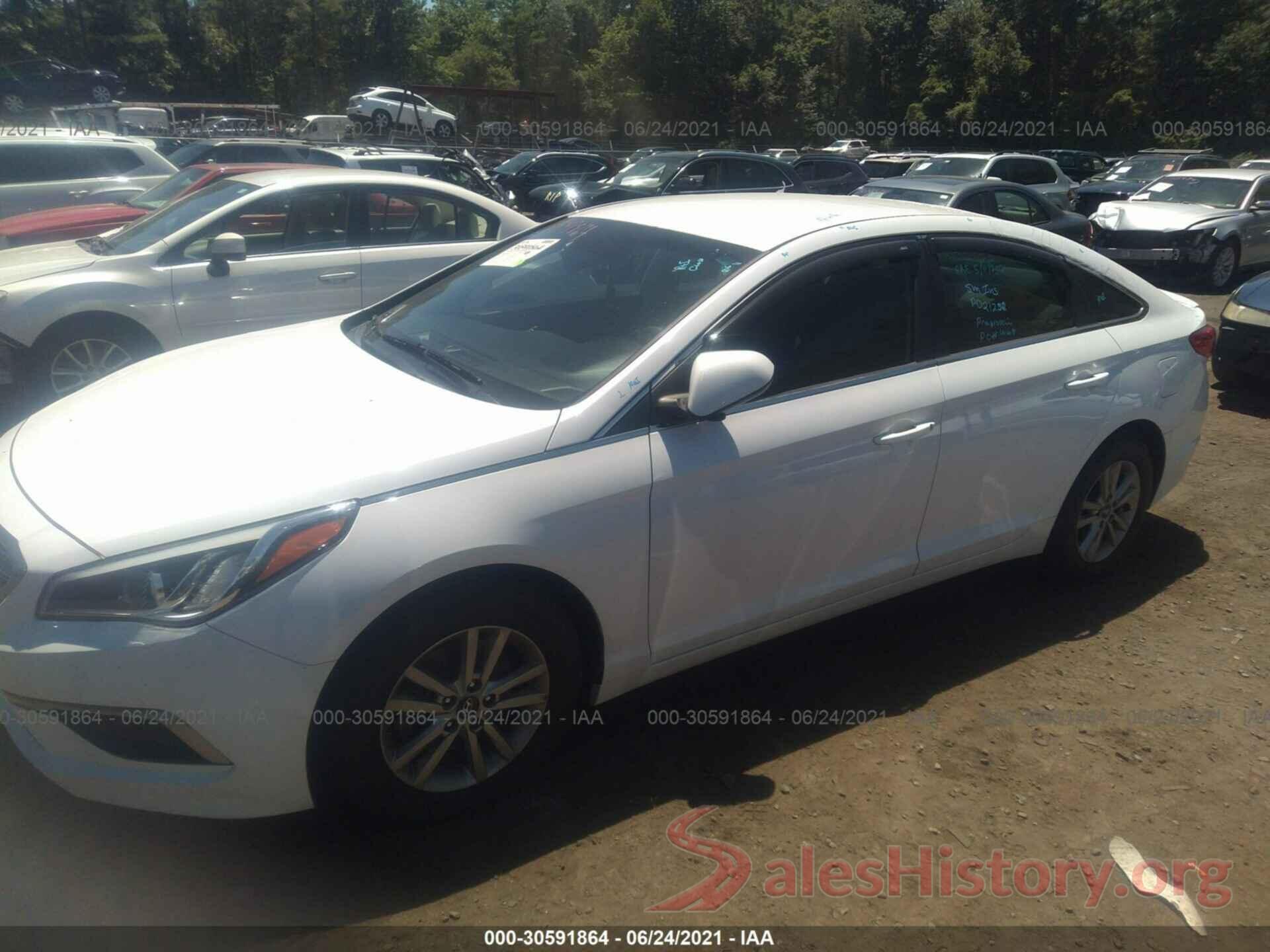 5NPE24AF2GH370261 2016 HYUNDAI SONATA