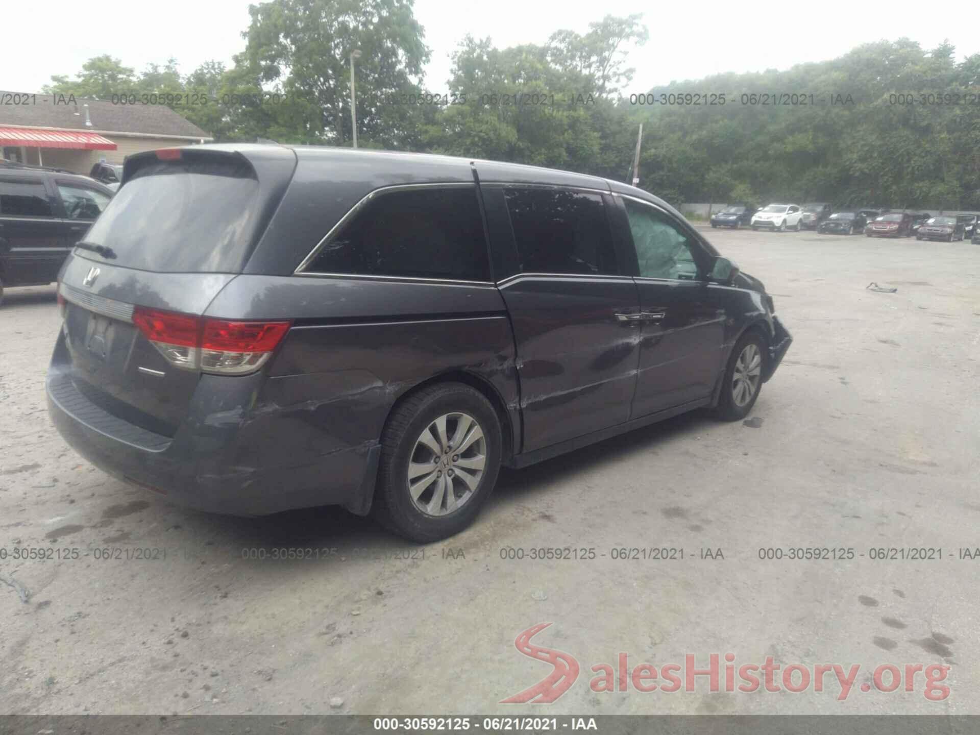 5FNRL5H32GB039680 2016 HONDA ODYSSEY