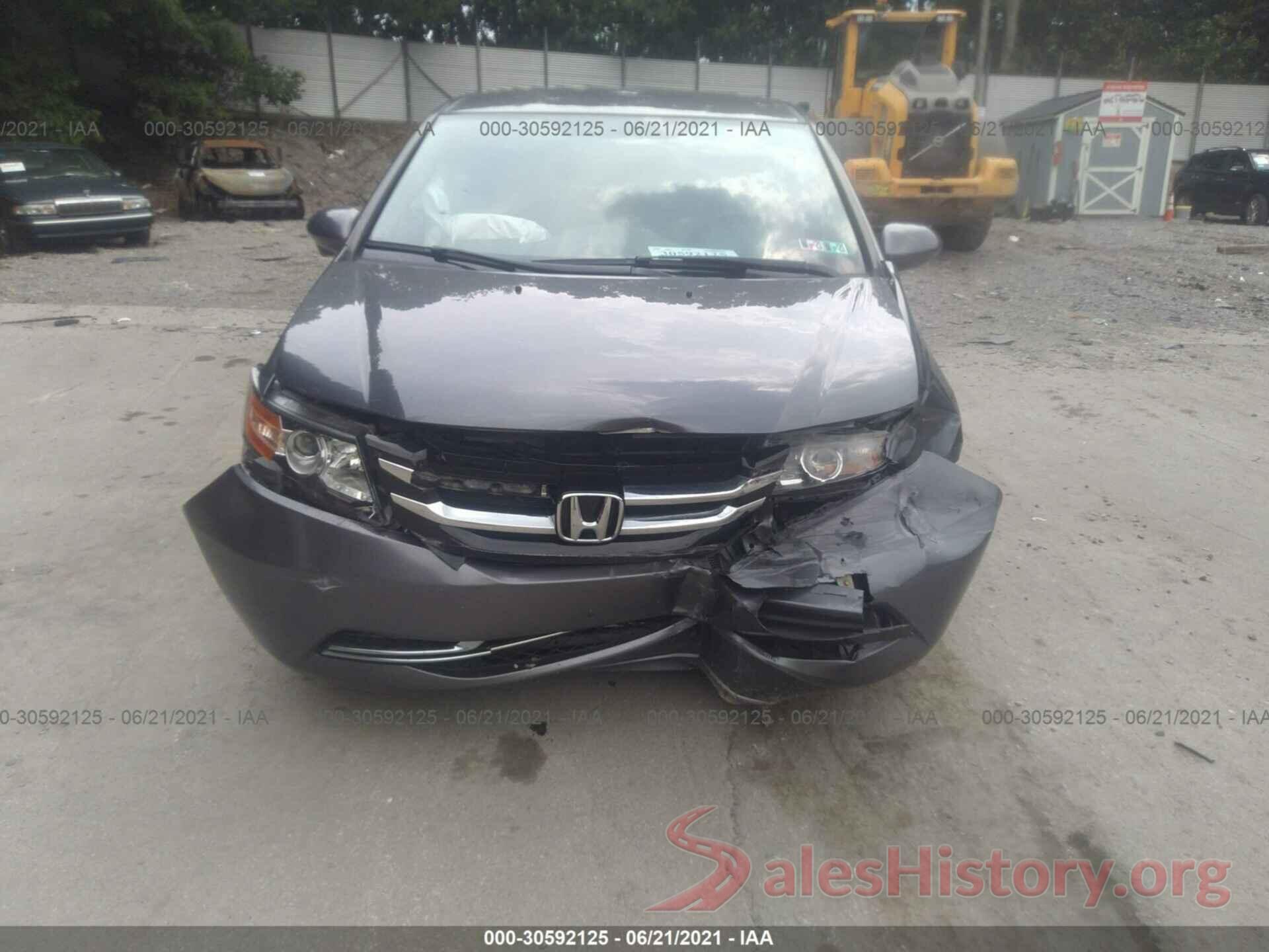 5FNRL5H32GB039680 2016 HONDA ODYSSEY