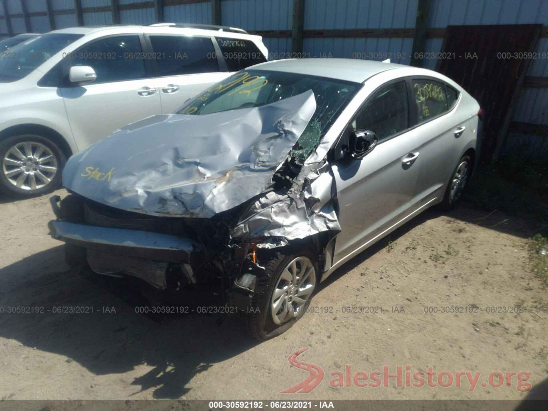 KMHD74LF3HU096307 2017 HYUNDAI ELANTRA