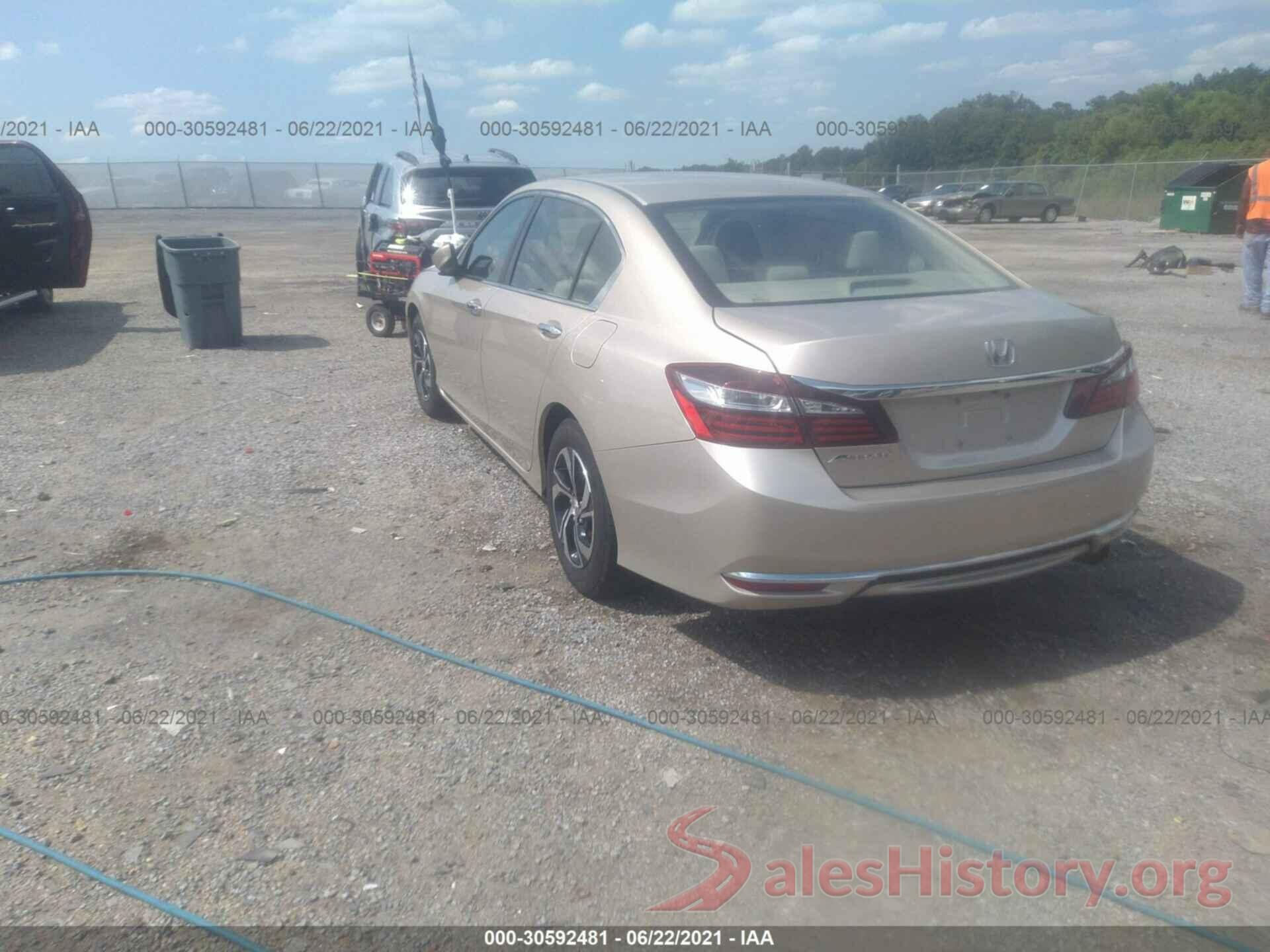 1HGCR2F3XGA067369 2016 HONDA ACCORD SEDAN