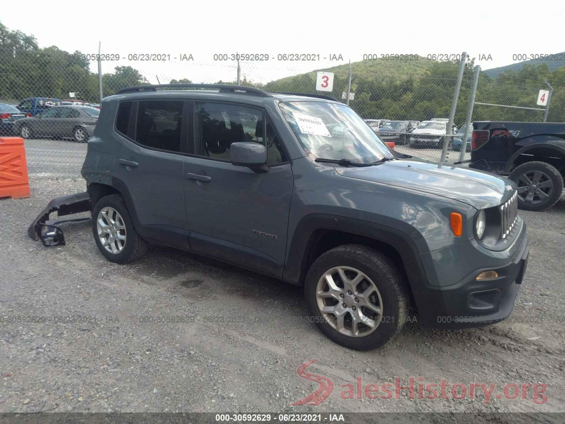 ZACCJBBTXGPC86196 2016 JEEP RENEGADE