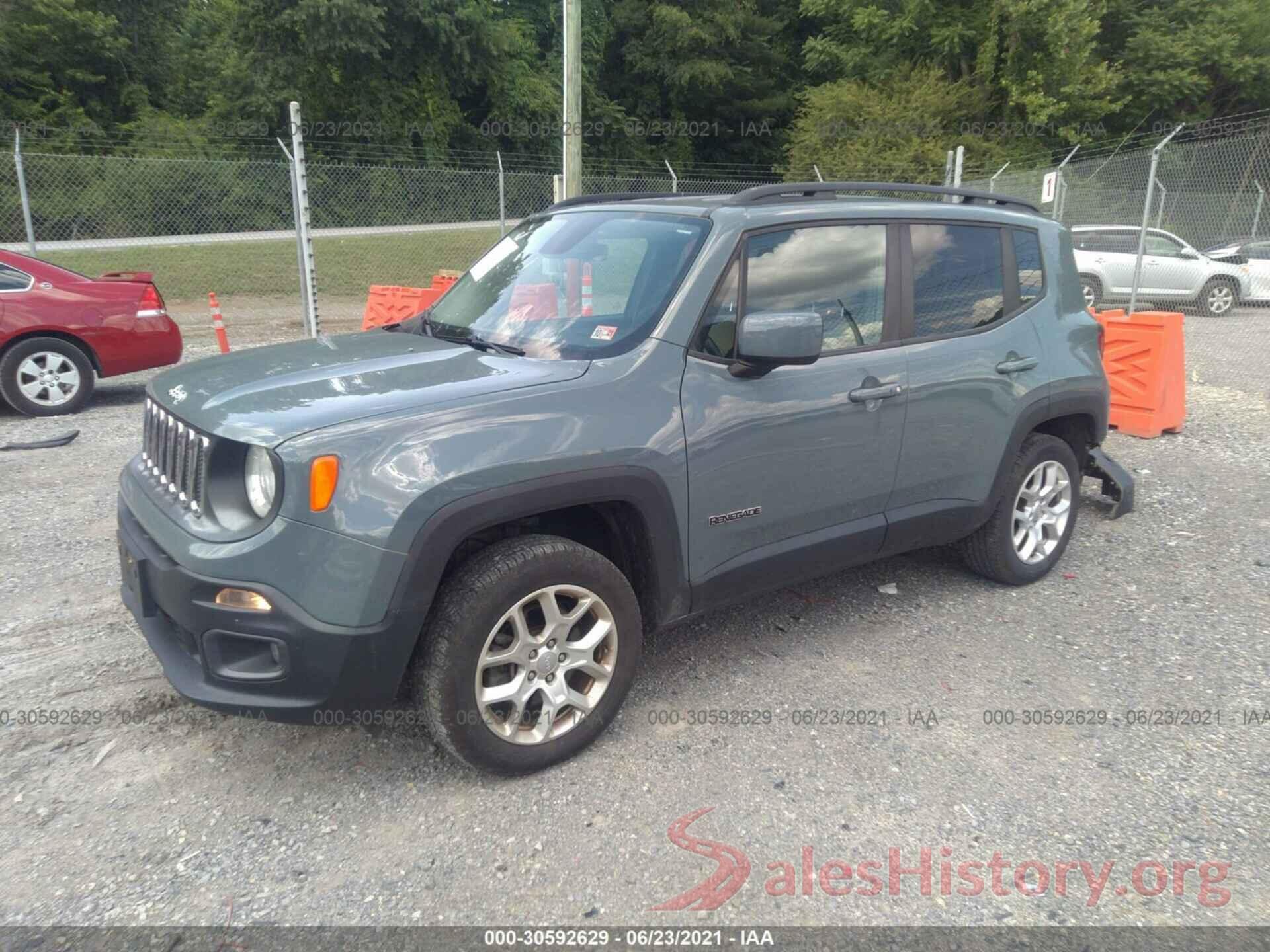 ZACCJBBTXGPC86196 2016 JEEP RENEGADE