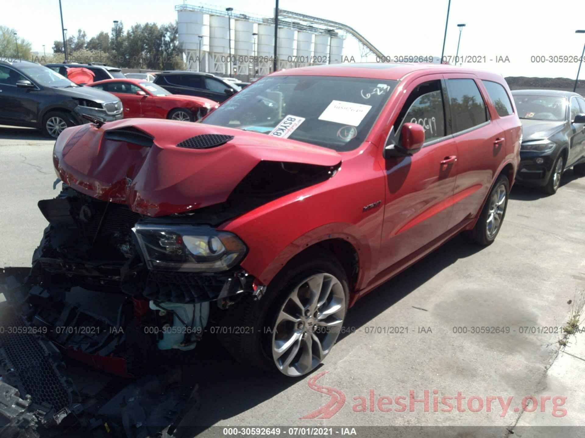 1C4SDJCT0LC411684 2020 DODGE DURANGO