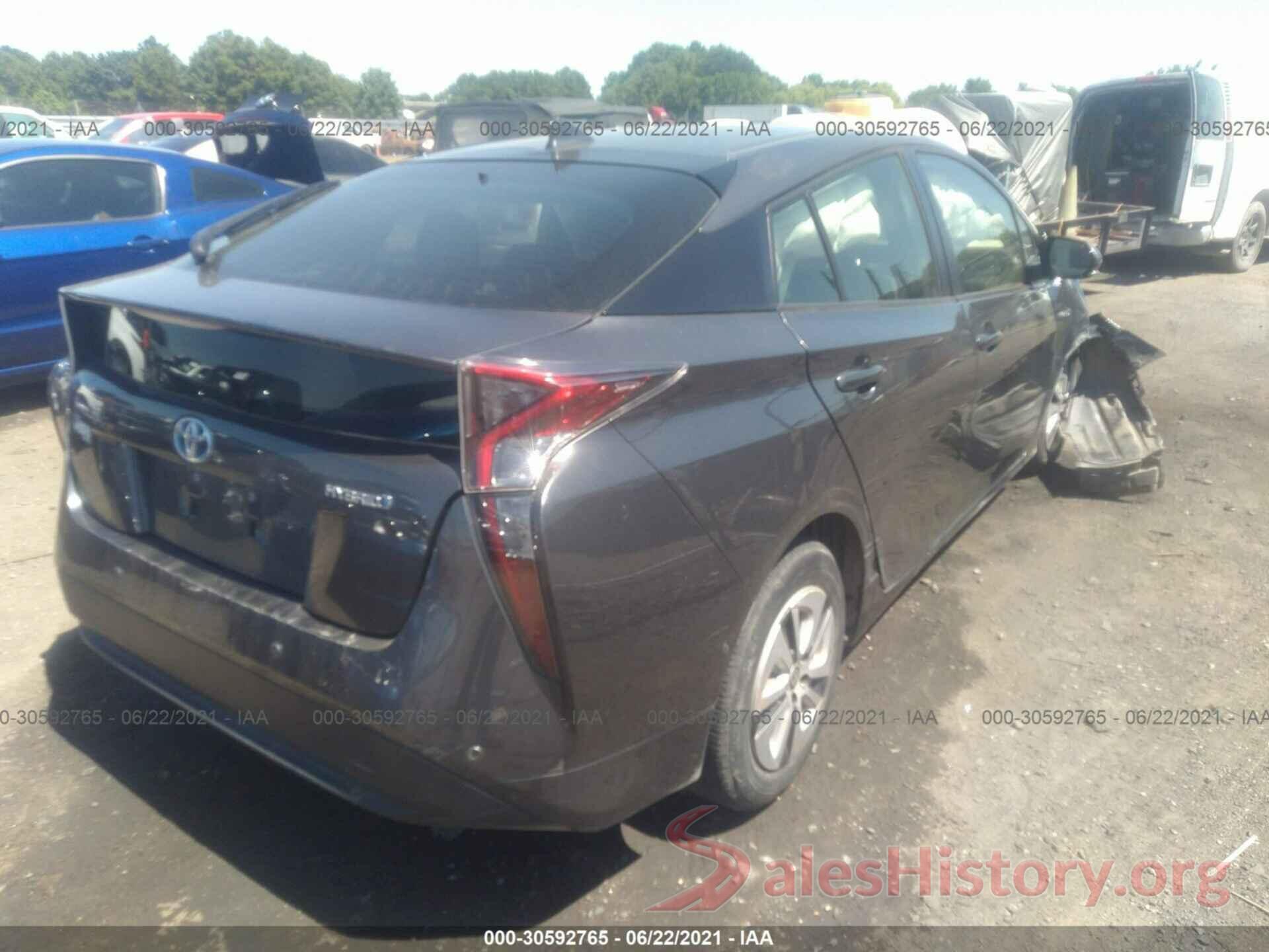 JTDKBRFU9H3049306 2017 TOYOTA PRIUS